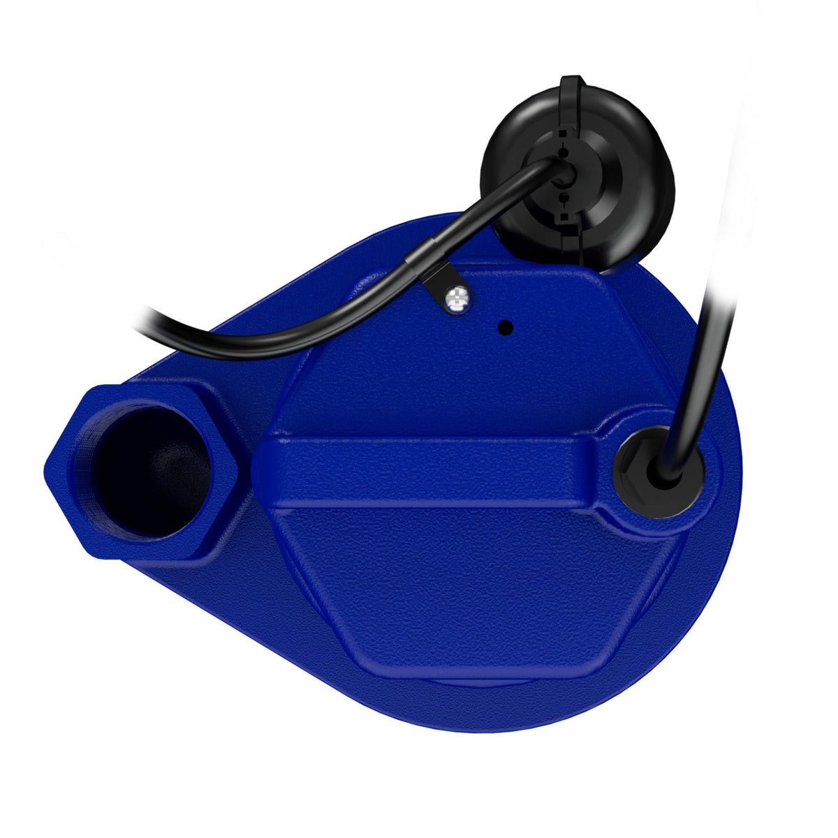 JACKEL SEW501CIT 1/2 HP 9300 GPH Cast Iron Submersible Sewage Pump with Piggy-Back Tethered Float Switch