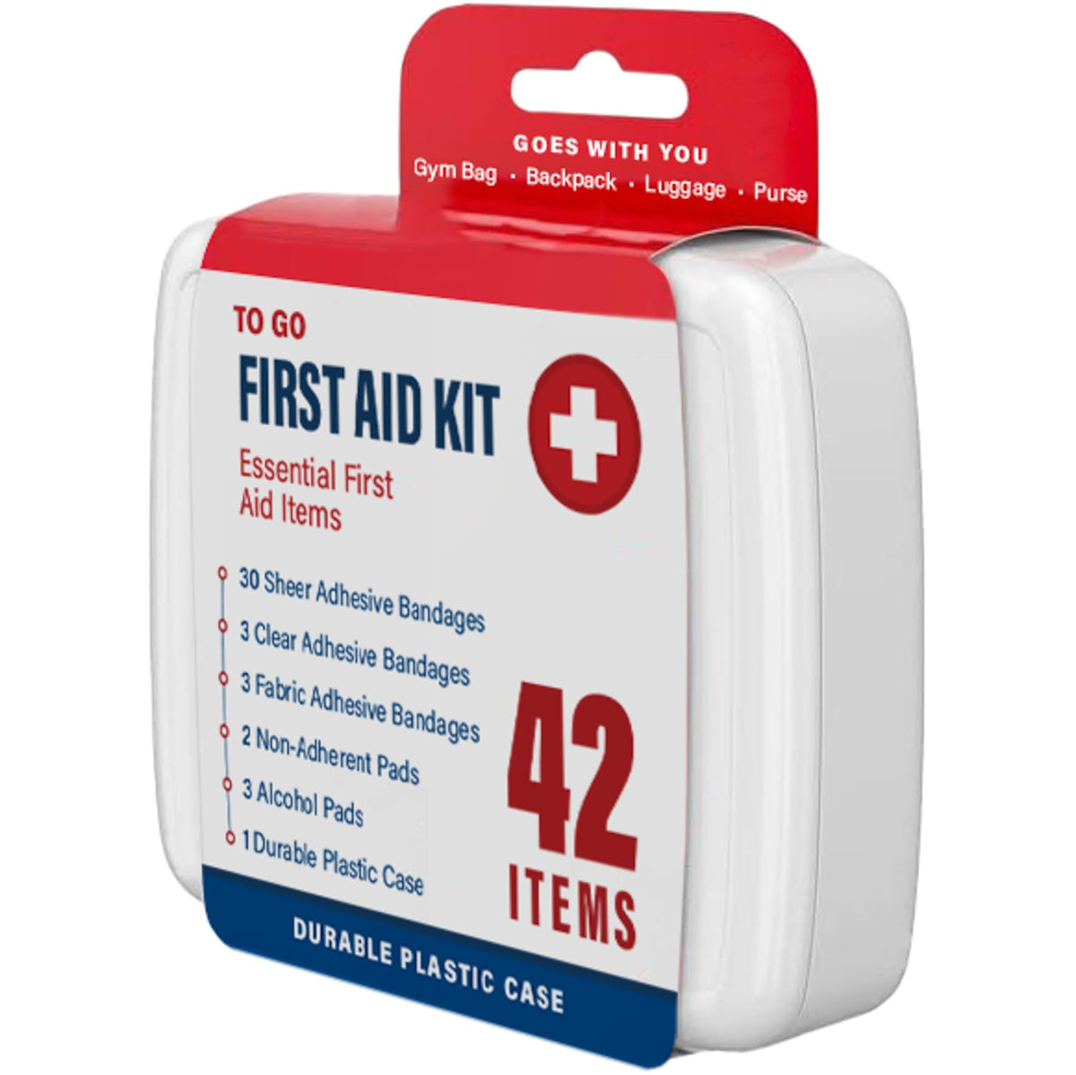 DecorRack 2000 Piece First Aid Kit, 48 Individual Boxes of 42 Items Each, First Aid Kits for Minor Cuts, Scrapes, Travel, Car, Home, Work, Field Trips or Camping (2000pcs, 48 Pack)