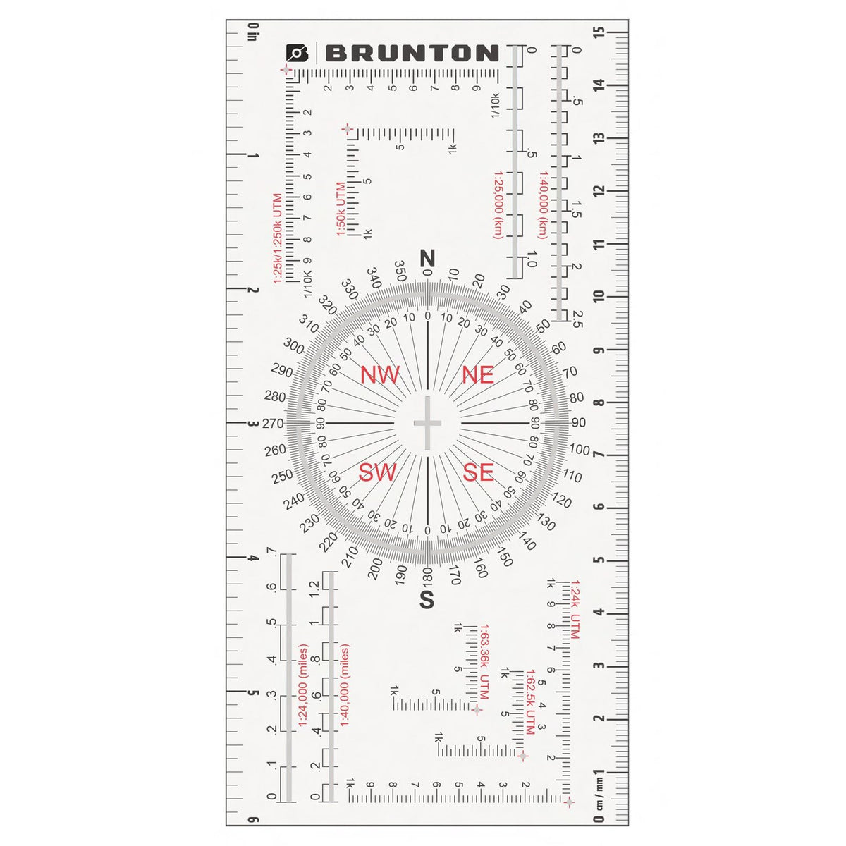 Brunton Deluxe Tactical Field Navigator Bundle – Model 94 Military Lensatic Compass (Made in USA) + Lite Tech 8x22 Monocular + Quick-Reference Navigation Card Set + Map Multi-Tool