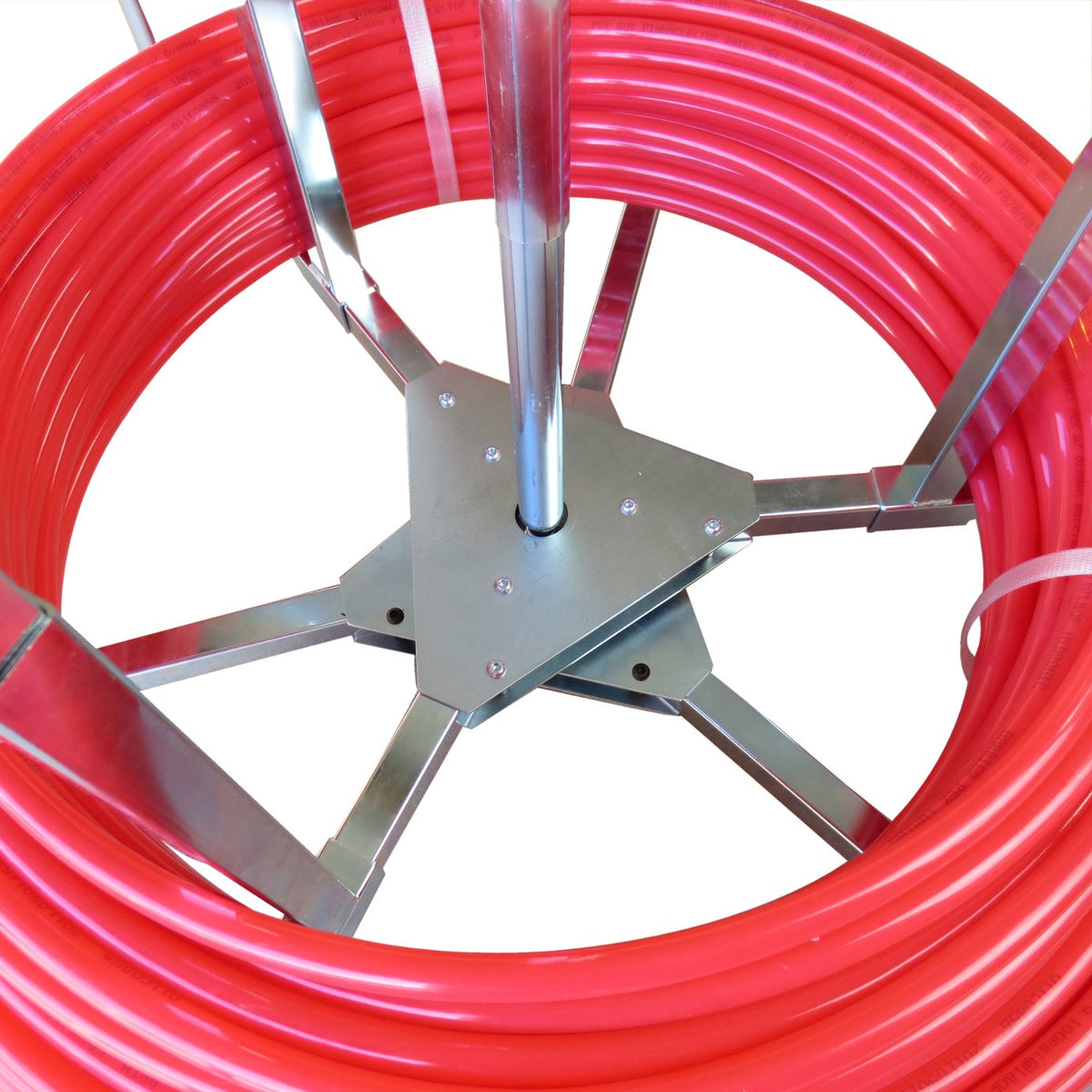 PEX Piping Full Size Uncoiler for 3/8" to 1" PEX Tubing, Radiant Potable Water Applications PEX GUY