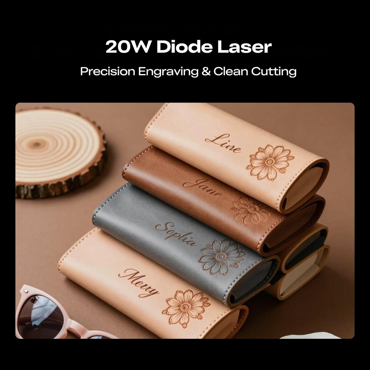 Creality T1 Diode 20W Laser Engraver Machine, Modular Galvo System with Fiber/UV/MOPA Support, 10,000mm/s Ultra-Fast Engraving, 15s Quick-Swap Design, AI Smart Batch Engraving for Wood Leather Acrylic