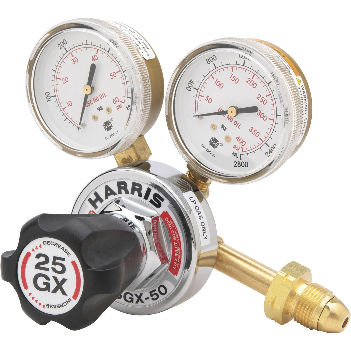 J.W. HARRIS, 3000450, 25-50C-510 REGULATOR (BOXED)
