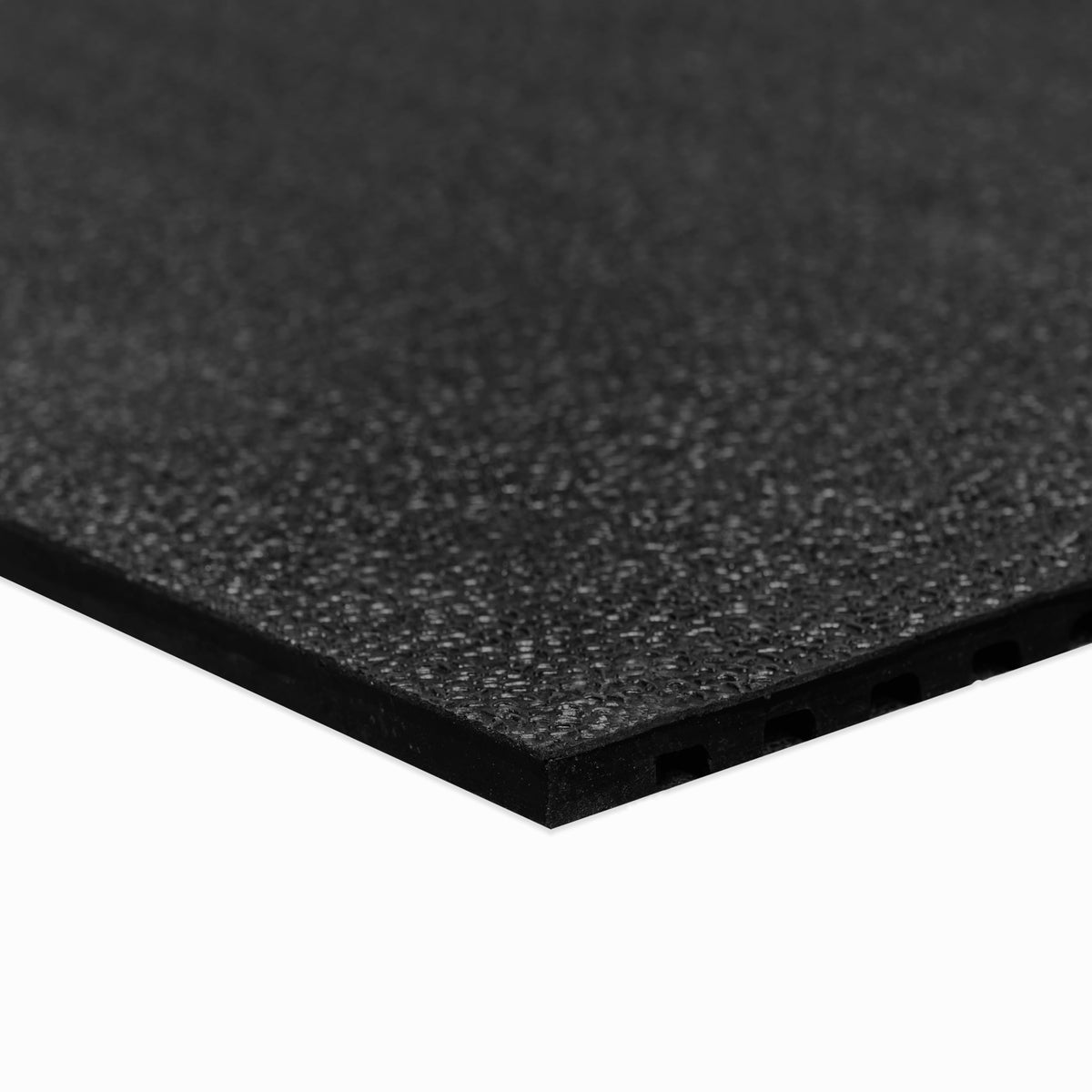 Heavy Duty Horse Stall Mats (20 Pack) - Stable Mats, Durable 3/4 in. Thick Rubber Flooring - Solid Black - 3.5' x 6' Mat for Stables, and More - 42 in. x 72 in. Stall Mat