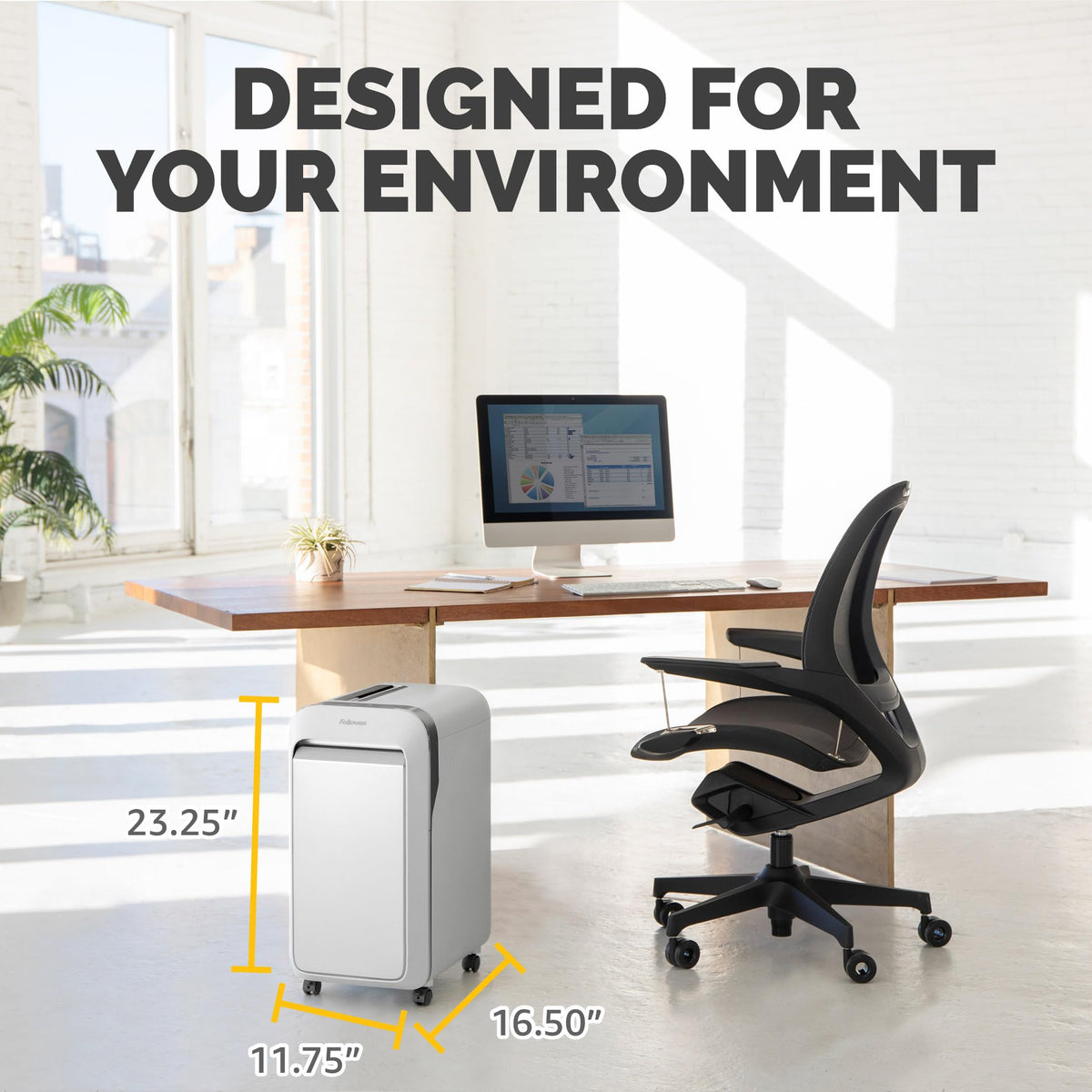 Fellowes Powershred LX220 Micro-Cut Paper Shredder, White