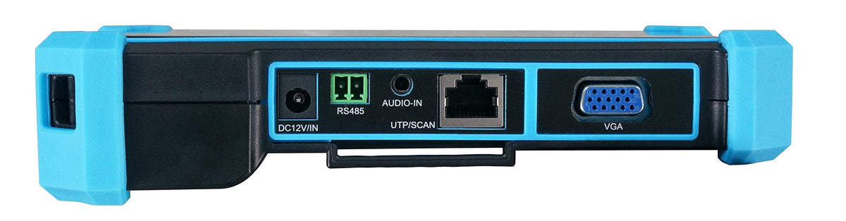 EVERSECU CCTV IP Camera Tester Monitor, 8MP AHD CVI TVI CVBS IP Camera Test 4K HD Display Video Monitor 5inch IPS Touch Screen IPC Tester Support POE PTZ WiFi RS485 HDMI & VGA Input DC12V Output