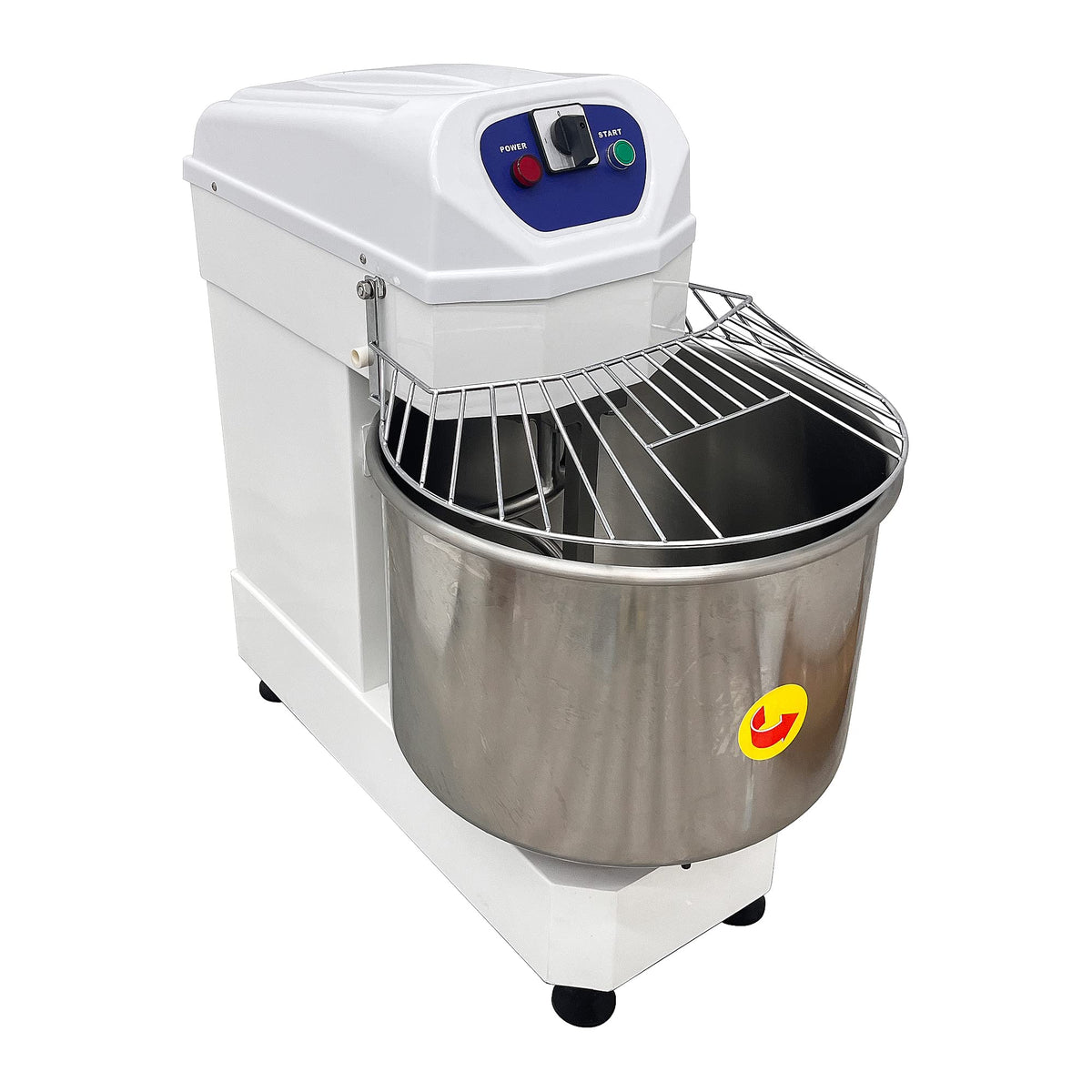 LGXEnzhuo 60L Stand Mixer, 220V 3700W Dough Kneading Machine, Commercial Electric Dough Mixer Machine, Double Action Double Speed Spiral Dough Mixer, Three-phase Voltage