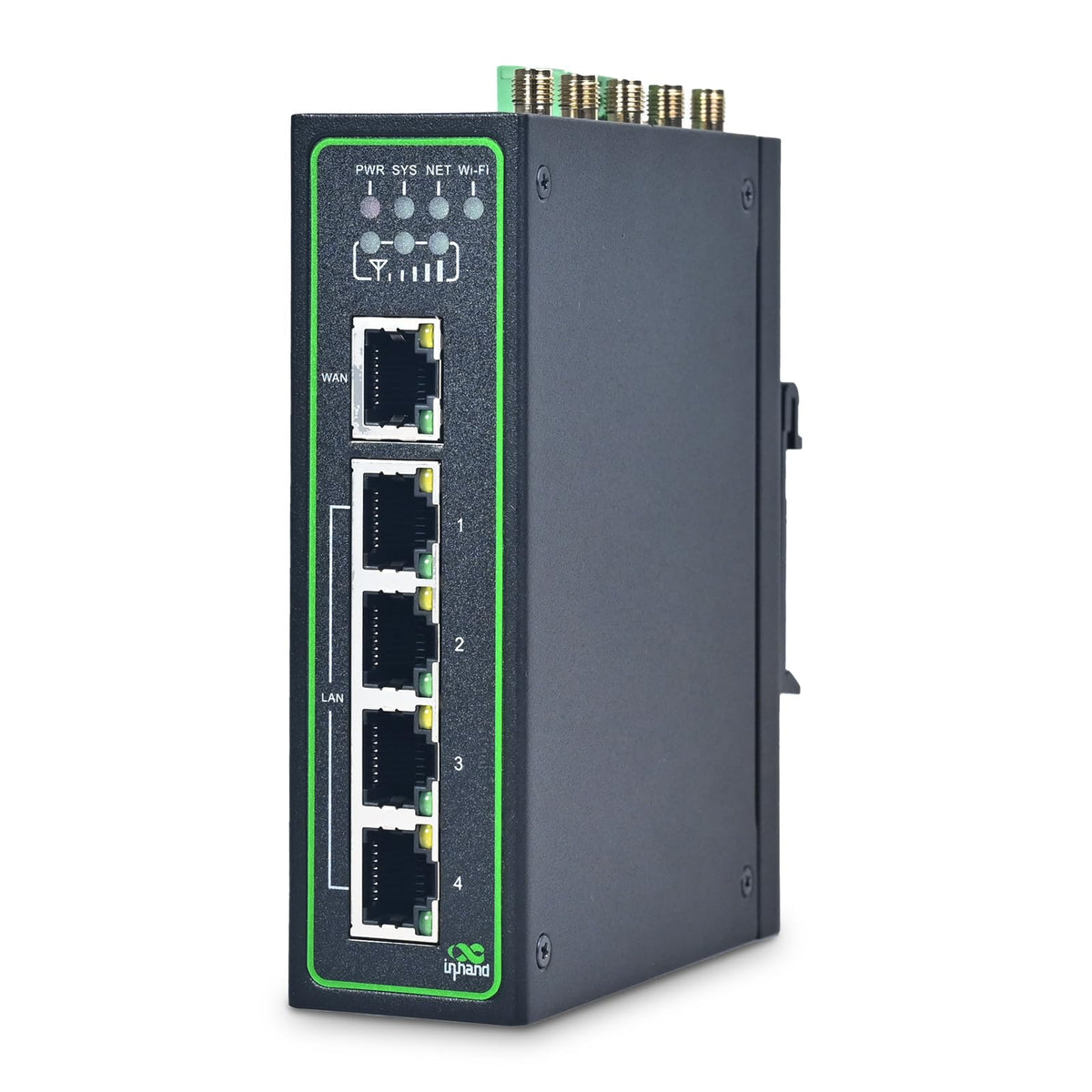 InHand Networks IR315 Industrial LTE Router (CAT 6) with GPS/GNSS,4G Mobile Gateway, Wi-Fi, Dual SIM & 4 Digital I/O – Secure VPN Travel Modem Compatible with Verizon/AT&T/T-Mobile for RV, Fleet & IoT