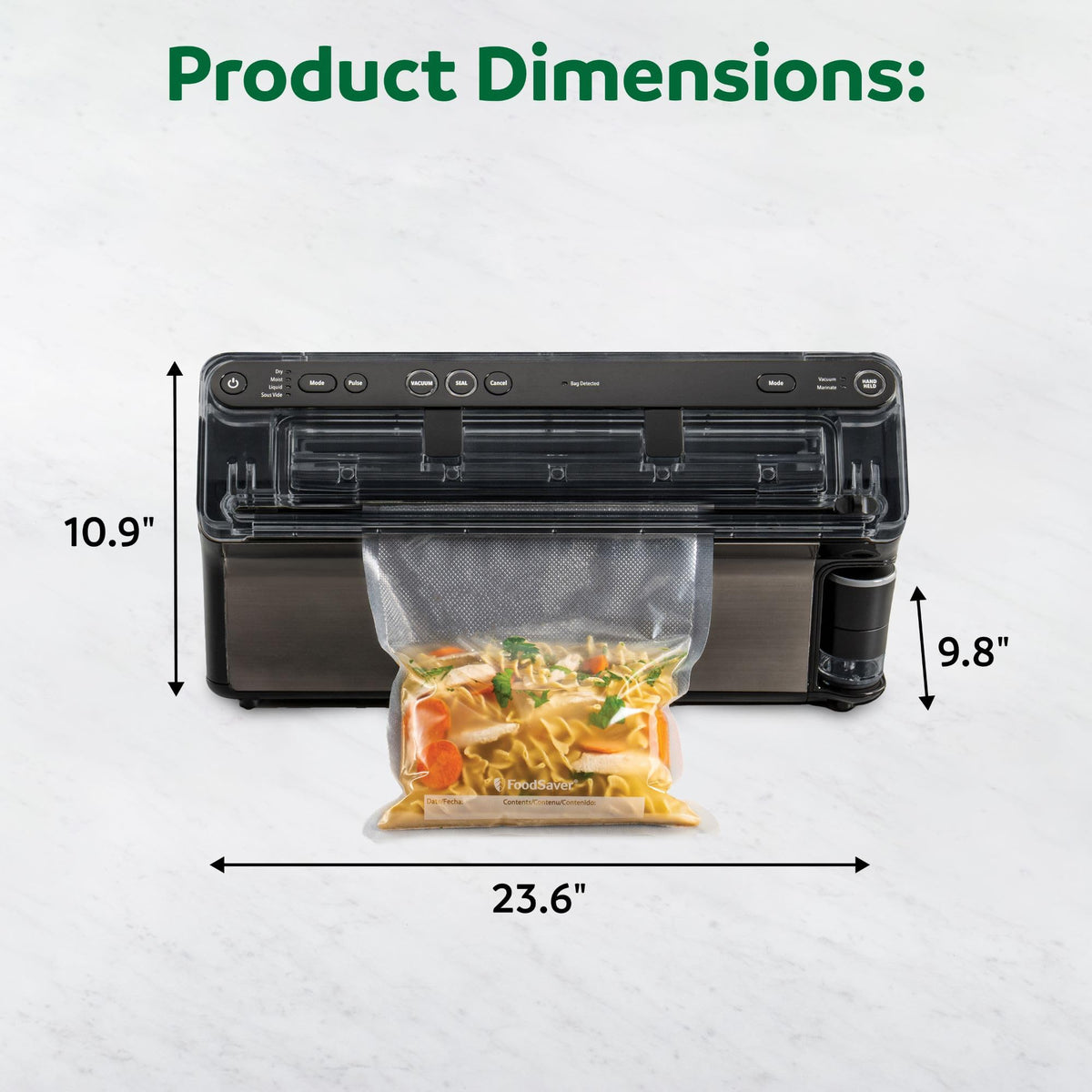 FoodSaver Elite All-in-One Liquid+™ Vacuum Sealer with Bags