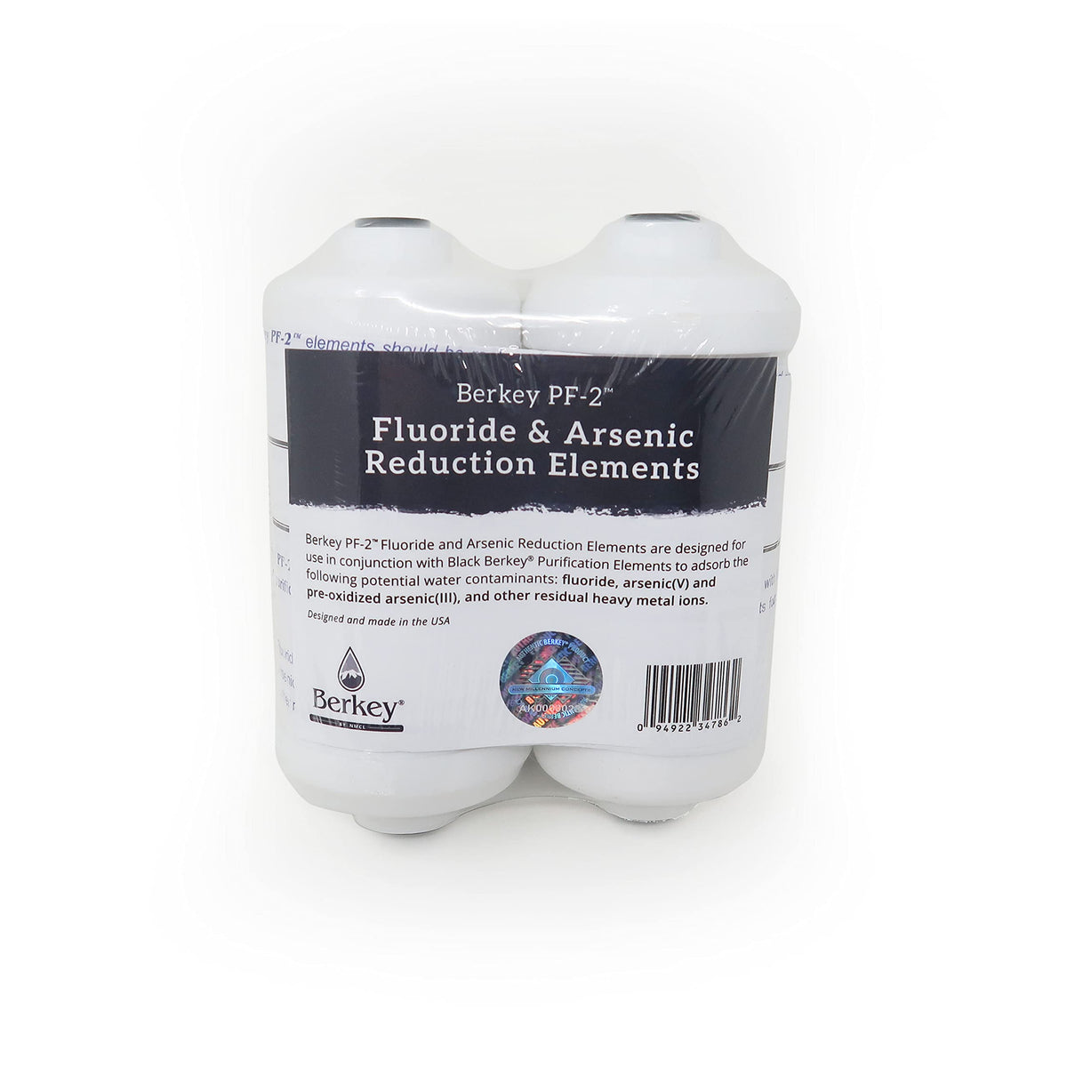 Royal Berkey Gravity-Fed Water Filter System 3.25 Gallon with 2 Black Berkey Elements, 2 PF-2 Fluoride and Arsenic Reduction Elements
