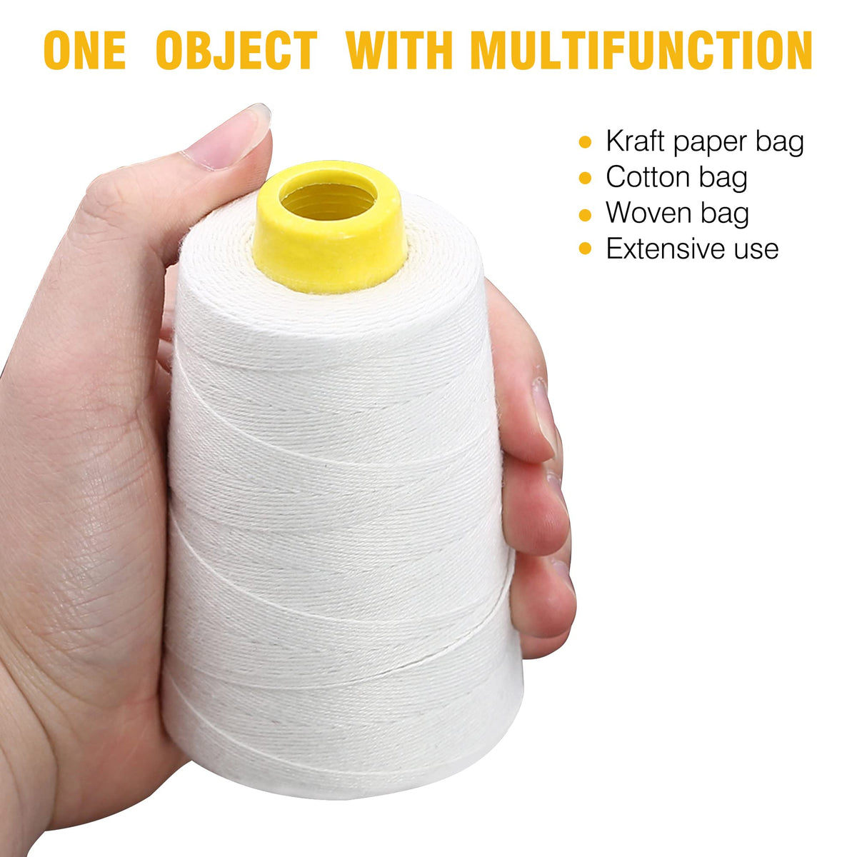 Prepare 10pcs Needles & 6 Spools of Thread for GS8-015 Bag Closing Machine