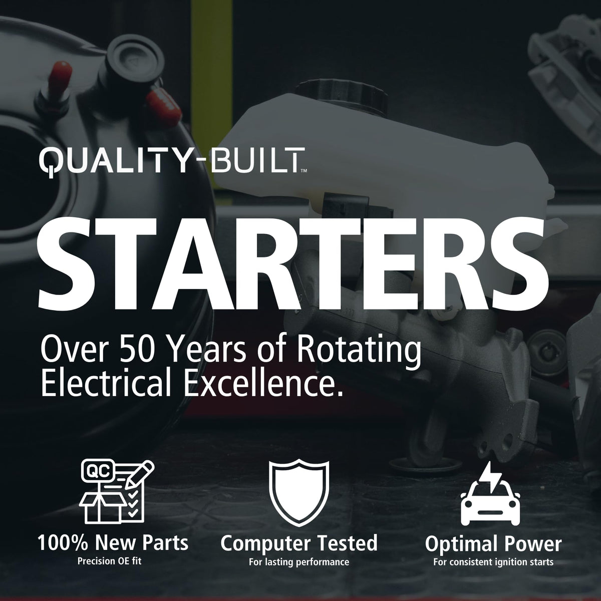 Quality-Built 3261SN Supreme Domestic Starter - New