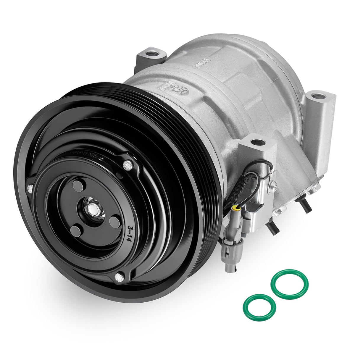 SYKRSS 68311 Air Conditioning A/C Compressor with Clutch Compatible with Toyota Celica 2000-2005 1.8L L4 GAS