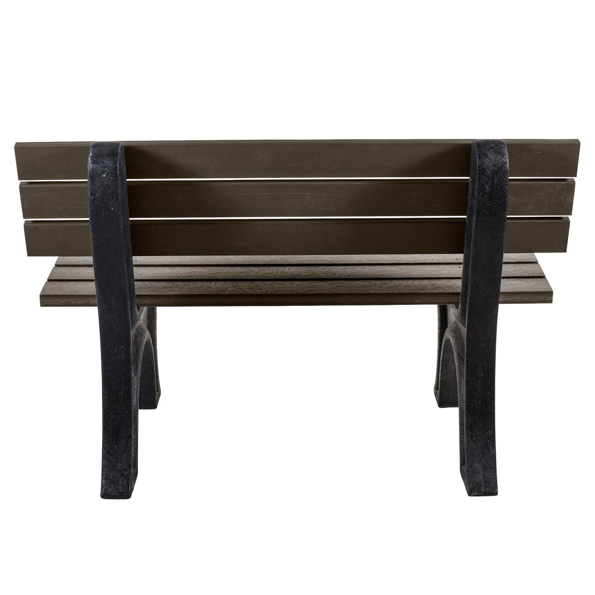Sequoia Professional Aurora 4 ft Park Bench, Weathered Acorn