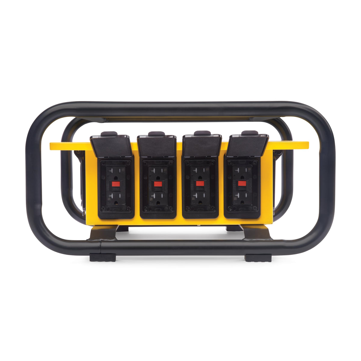 Champion Power Equipment Pro Grade OSHA Compliant Power Distribution Box, 50-Amp Twist Lock Inlet, Six 120V GFCI Duplexes, One 120/240V 30A Locking Outlet, 30A and 50A RV Adapters