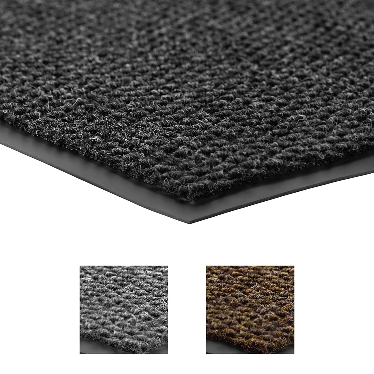 Notrax - 136S0036CH 136 Polynib Entrance Mat, for Home or Office, 3' X 6' Charcoal