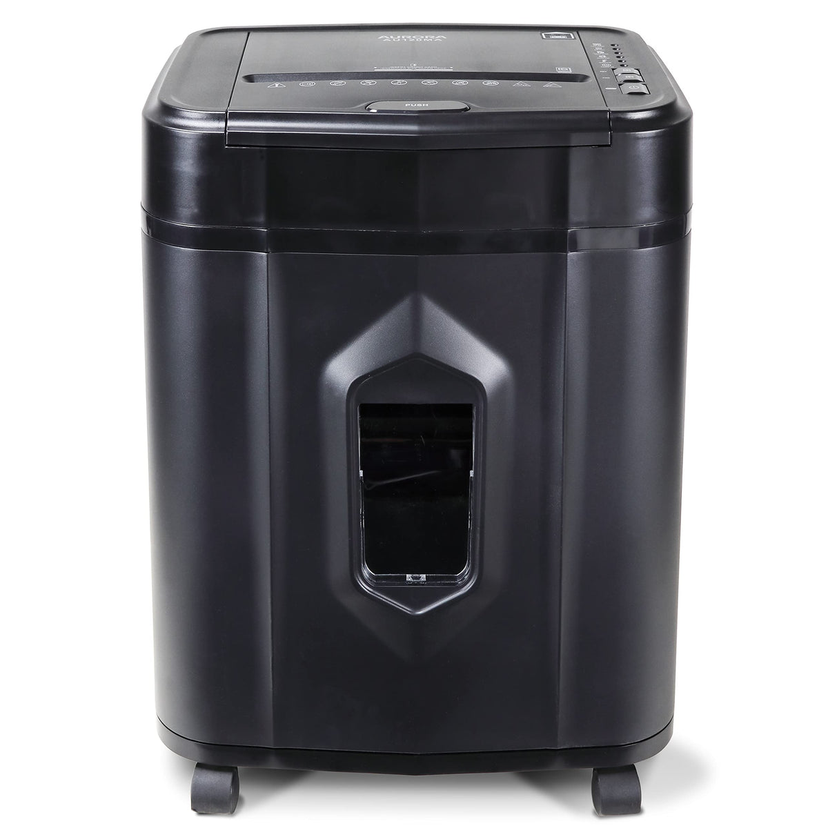 Aurora AU120MA 120-Sheet Auto Feed High Security Micro-Cut Paper Shredder / 30 Minutes (Black)