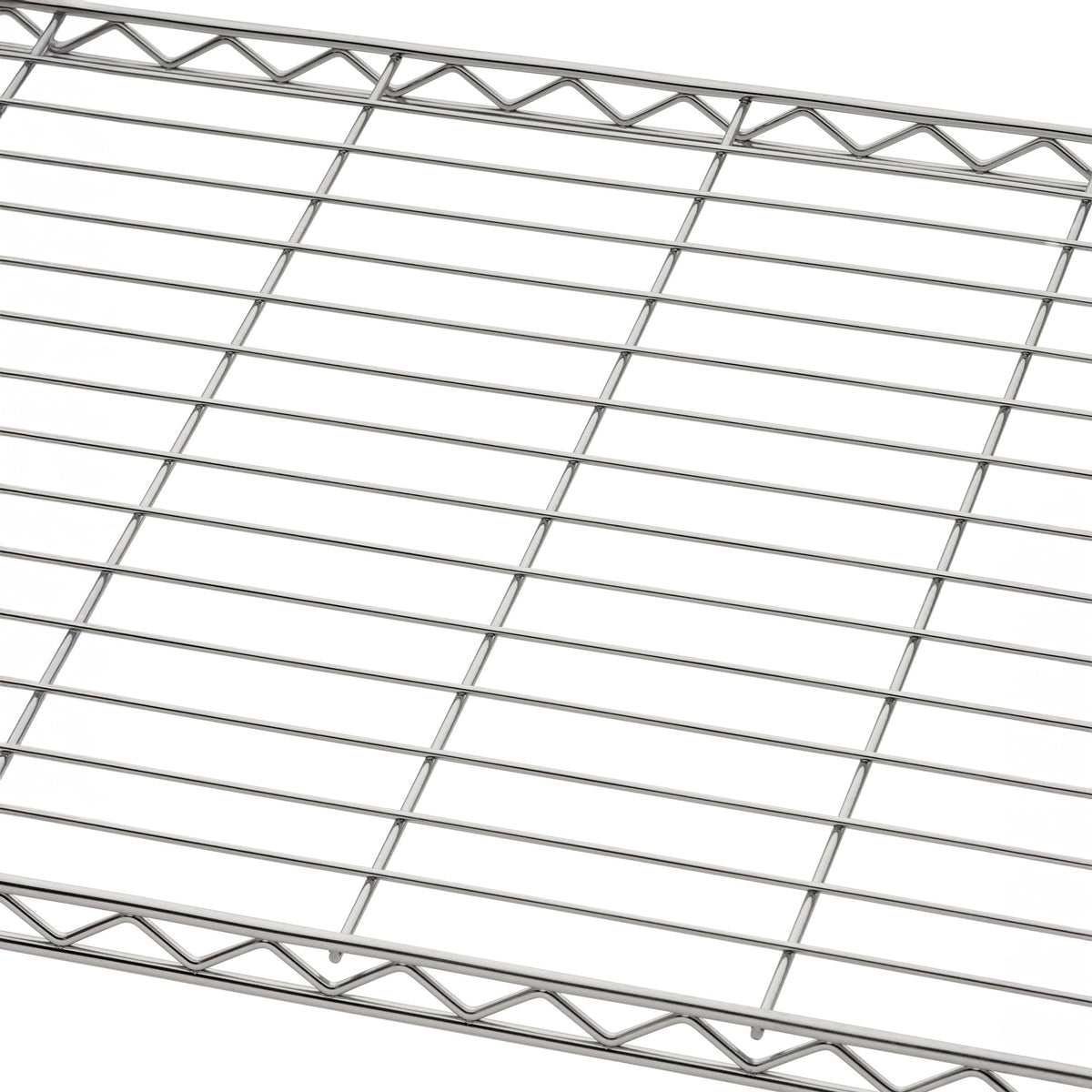 NEAT by TRINITY 5-Tier Adjustable Wire Shelving with Wheels, Wire Shelf Rack for Kitchen Organization, Garage Storage, 400 to 2000 Pound Capacity, NSF Certified, 36” x 18” x 72”, EcoStorage Chrome