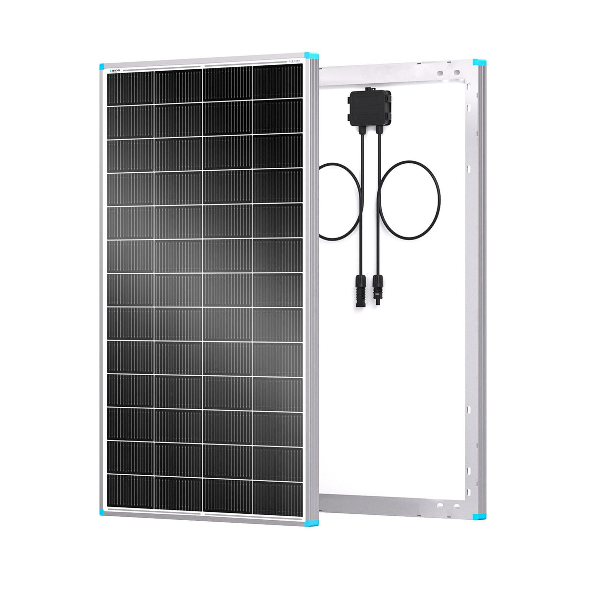 Renogy Solar Panels 200 Watt N-Type, 200W Solar Panel 16BB 25% High-Efficiency Solar Cell for 12V/24V Systems,PV Module Power Charger for Class B Van RV Marine Cabin Roof Home Farm
