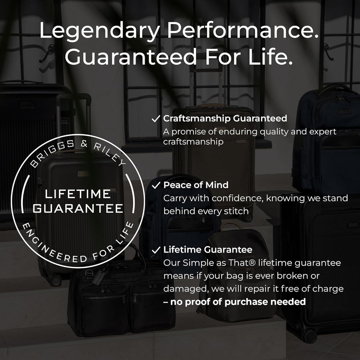 Briggs & Riley 32 Inch Extra Large Trunk Checked Luggage - Maximum Capacity Hard Shell Heavy Duty Travel Suitcase with 360-Degree Spinner Wheels - TSA Lock - Torq Collection - Ocean