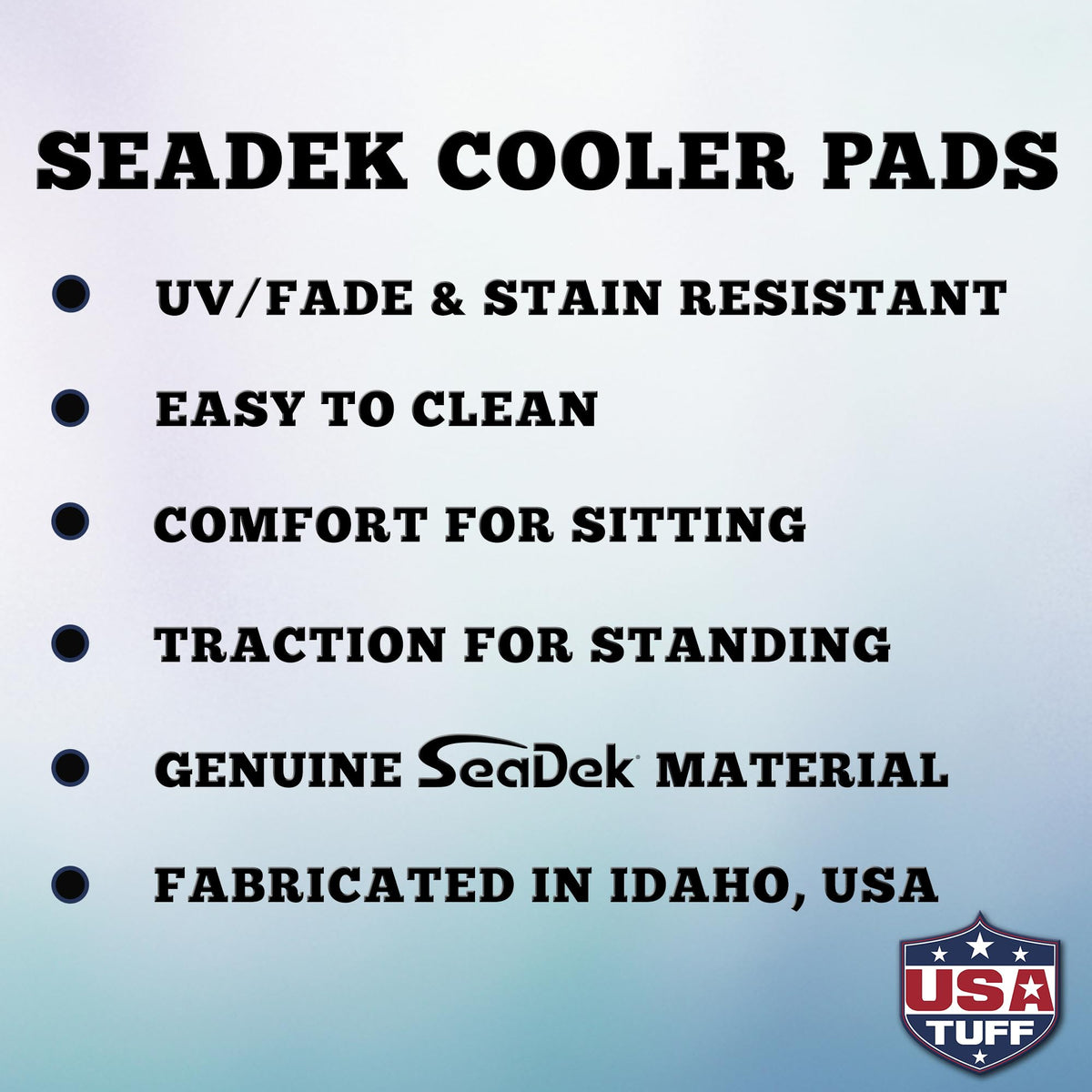 USATuff SeaDek EVA Mat Cooler Pad fits YETI 65 Tundra | Peel & Stick Application | Non Slip Comfort Accessories - Duck Solo Hunting Outdoorsman (OliveGreen-Mocha)