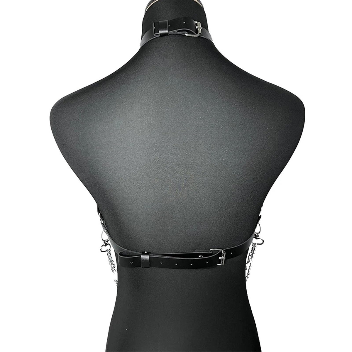 PRIOUTZ Punk Belts PU Leather Body Chain Waist Belt BDSM Lingerie Bondage Kit Harness Lingerie Goth Bondage Lingerie