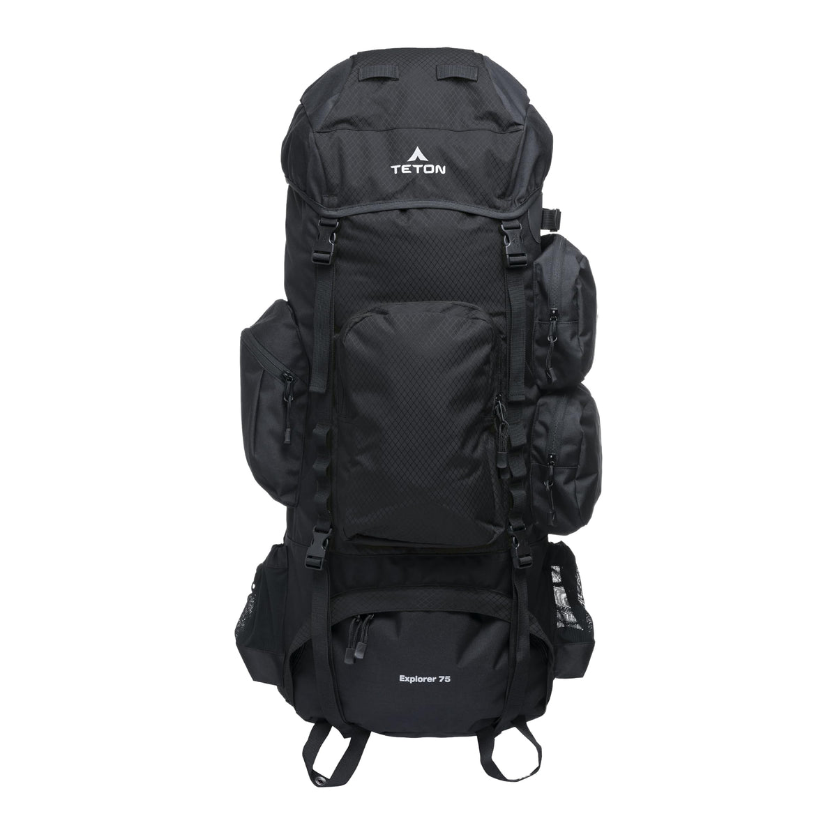 Teton 75L Explorer Internal Frame Backpack for Hiking, Camping, Backpacking, Rain Cover Included