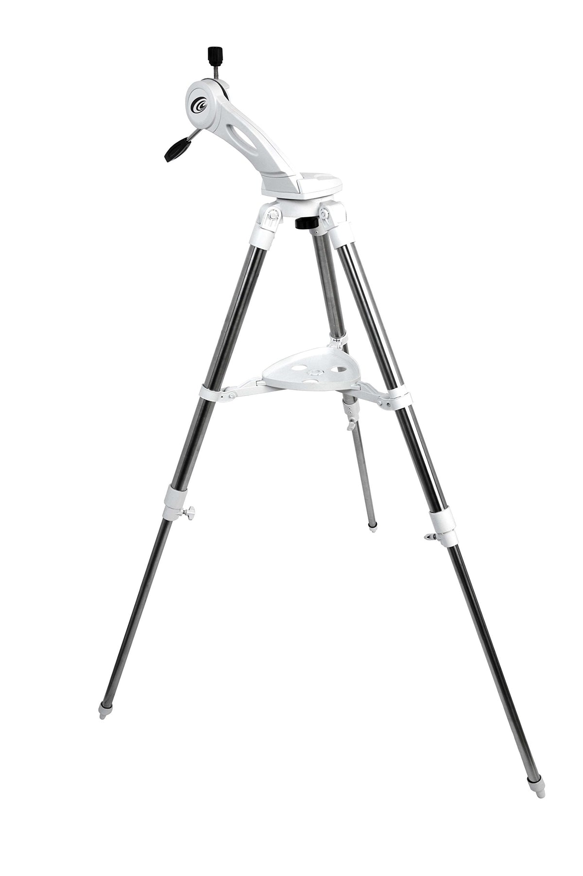 Explore Scientific FirstLight Twilight Nano Alt-Azimuth Mount & Stainless-Steel Tripod – Supports Up to 14 lb, Vixen-Style Dovetail Saddle, Collapsible Legs 25.5″-45″, Grab-and-Go Setup