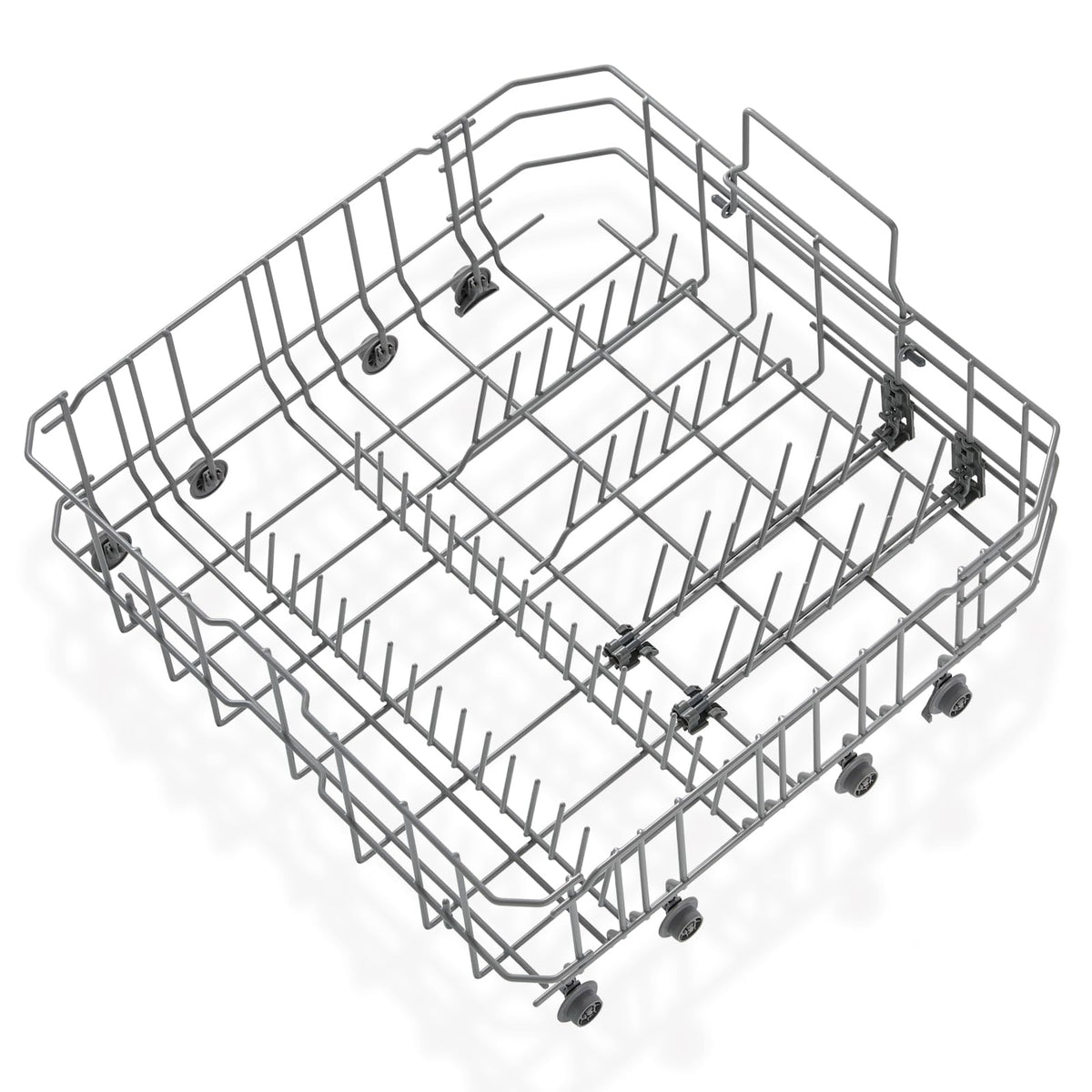 20007189 20000533 Dishwasher Lower Rack Replacement for Bosch Dishwasher Parts Lower Dishrack Rollers Thermador 300 500 800 Series Dishwasher Bottom Rack Tray Drawer Wheels SHP865ZD5N -20.9" x 21.8"