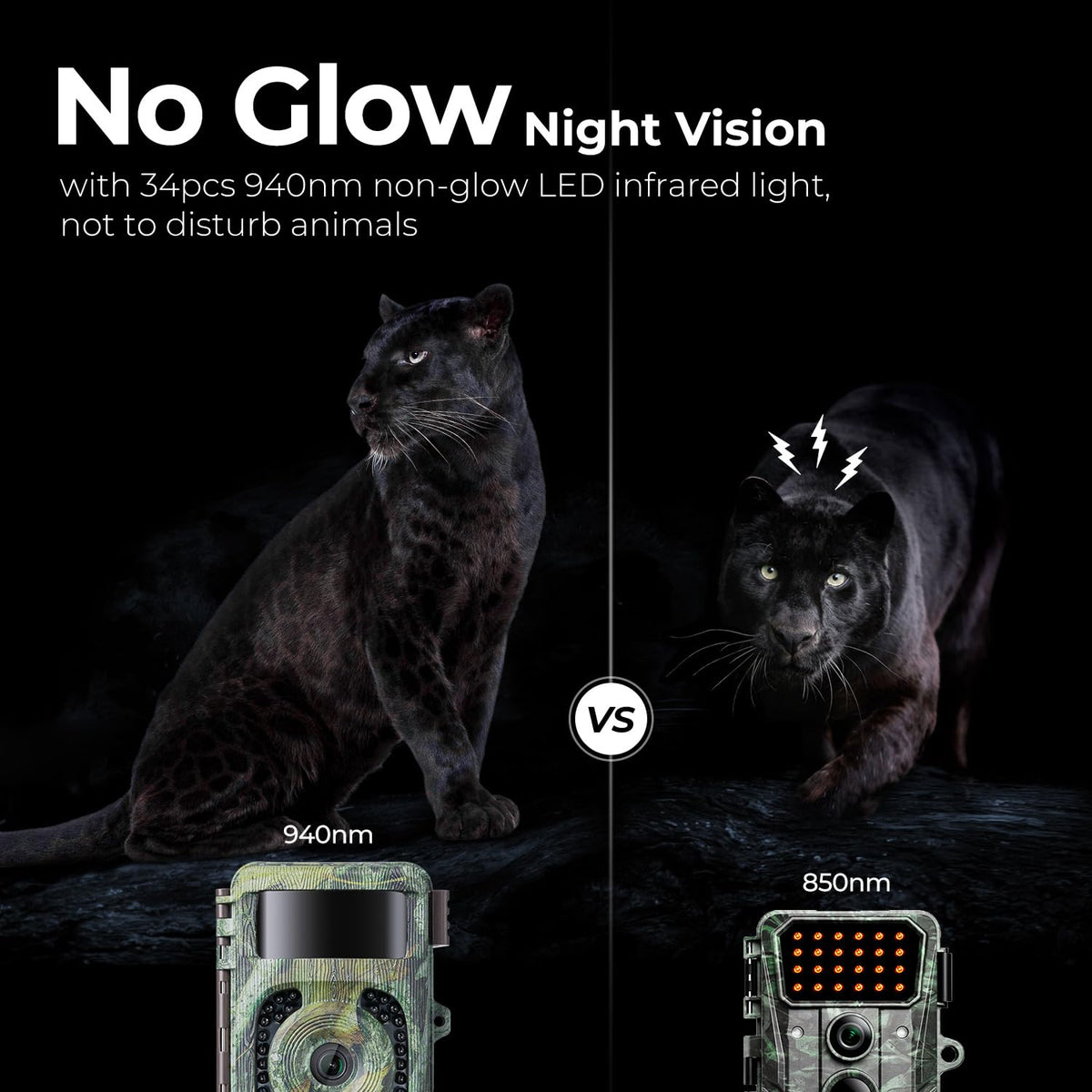 K&F Concept 4K 48MP WiFi Trail Camera & Game Camera