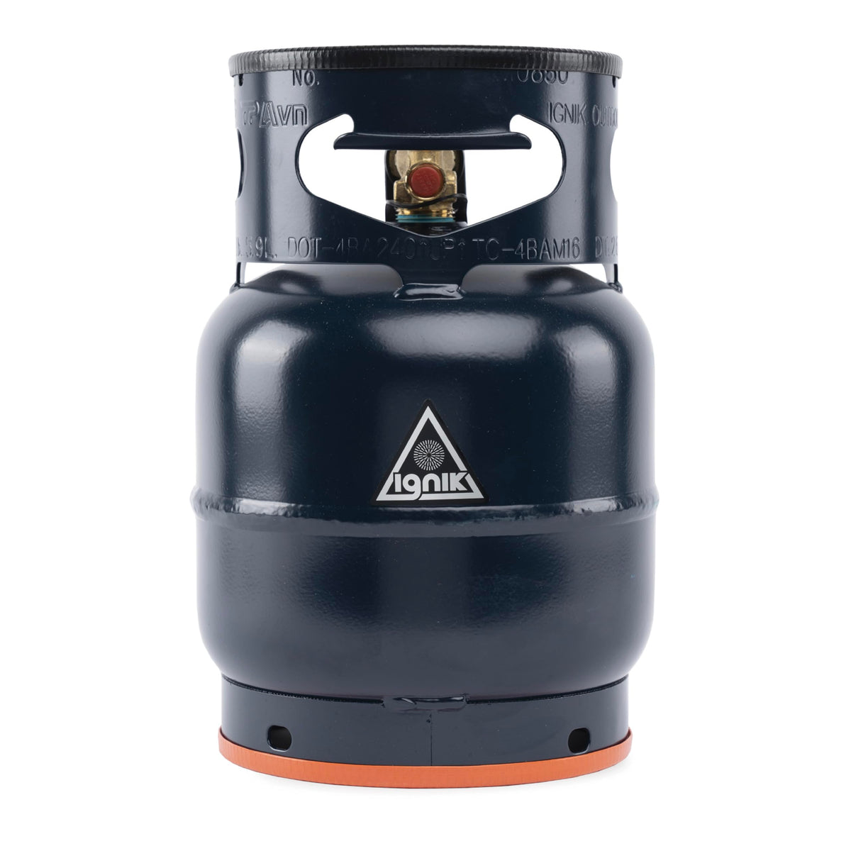Ignik Refillable Gas Growler Empty Propane Tank, 5-Pound - Blue