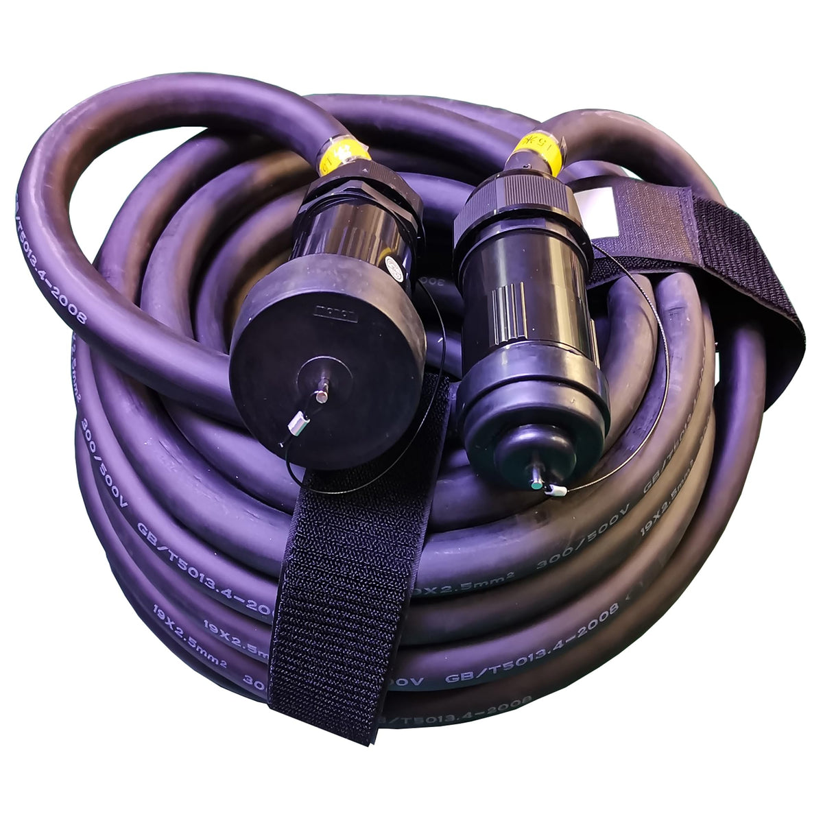 JUNMAN 19pin Socapex Extension Power Cable 50ft 15meters 13AWG 1pc Pack