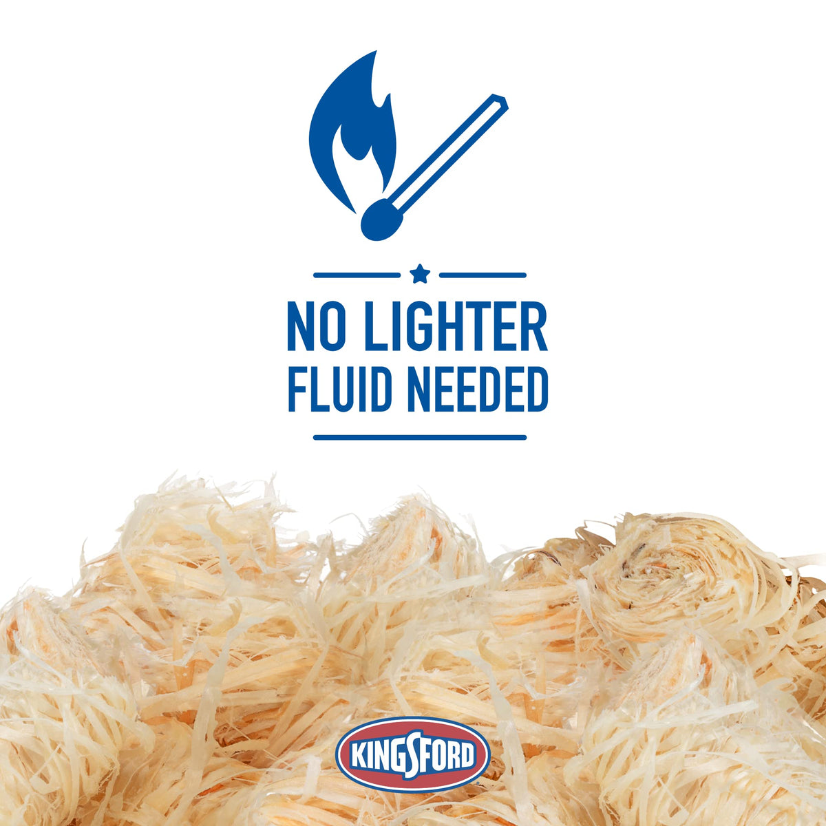 Kingsford Quick Light Fire Starter Rolls All Natural Hardwood Paraffin Water Resistant Easy Lighting Charcoal Pellet Grills Smokers Campfires 16 Count 24 Pack