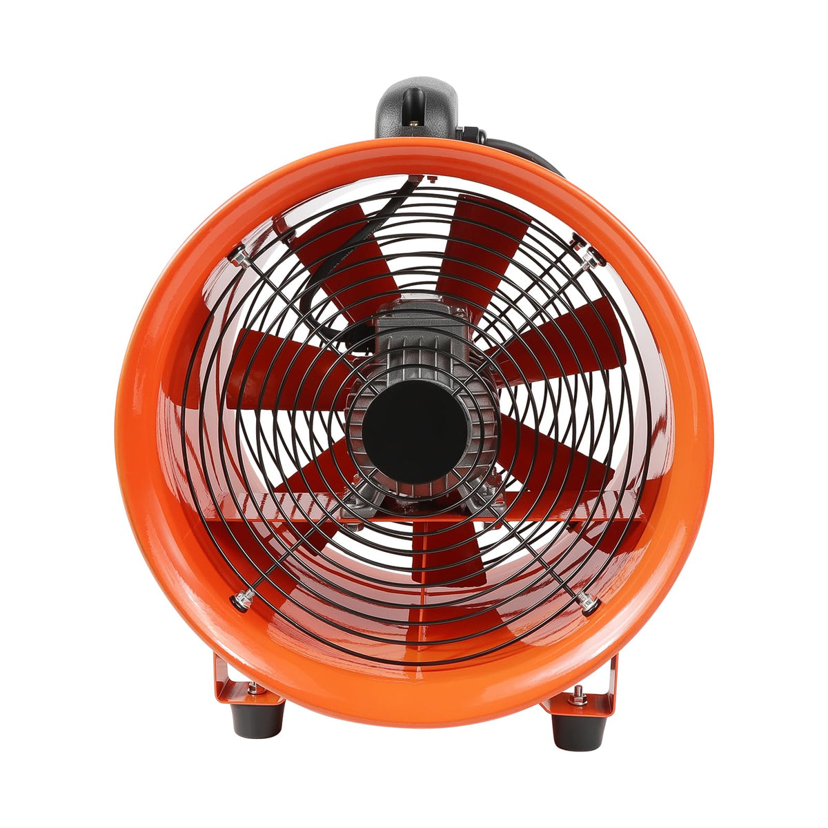SZMiNiLED Portable Exhaust Blower Fan:12 inch Professional Industrial Exhaust Fan 3198CFM 585W Quiet Air Mover Portable Duct Ventilator for Utility Garage Commercial Basement Workshop Extractor Human