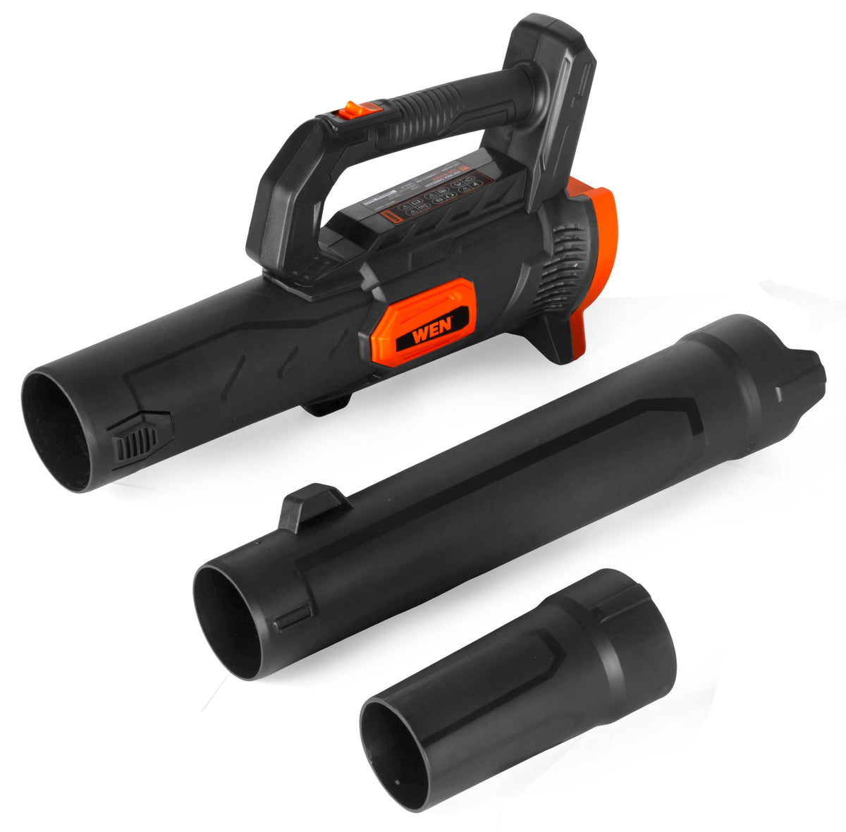 WEN 20V Max Cordless Hedge Trimmer, String Trimmer and Leaf Blower Combo Kit with 4Ah Battery and Charger (20VK3HTB)