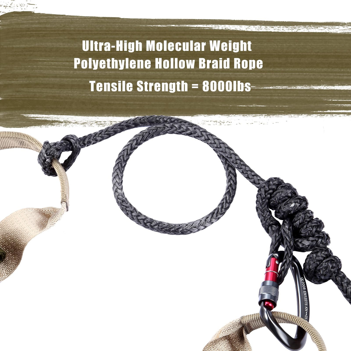 QOGIR Hunting Saddle, The Gen 2 Hunting Saddle: Comfortable Saddle Hunting, Lightweight Hammock Tree Climb Saddle, Includes Adjustable Bridge, Tree Stand Accessories, Saddle Hunting Accessories