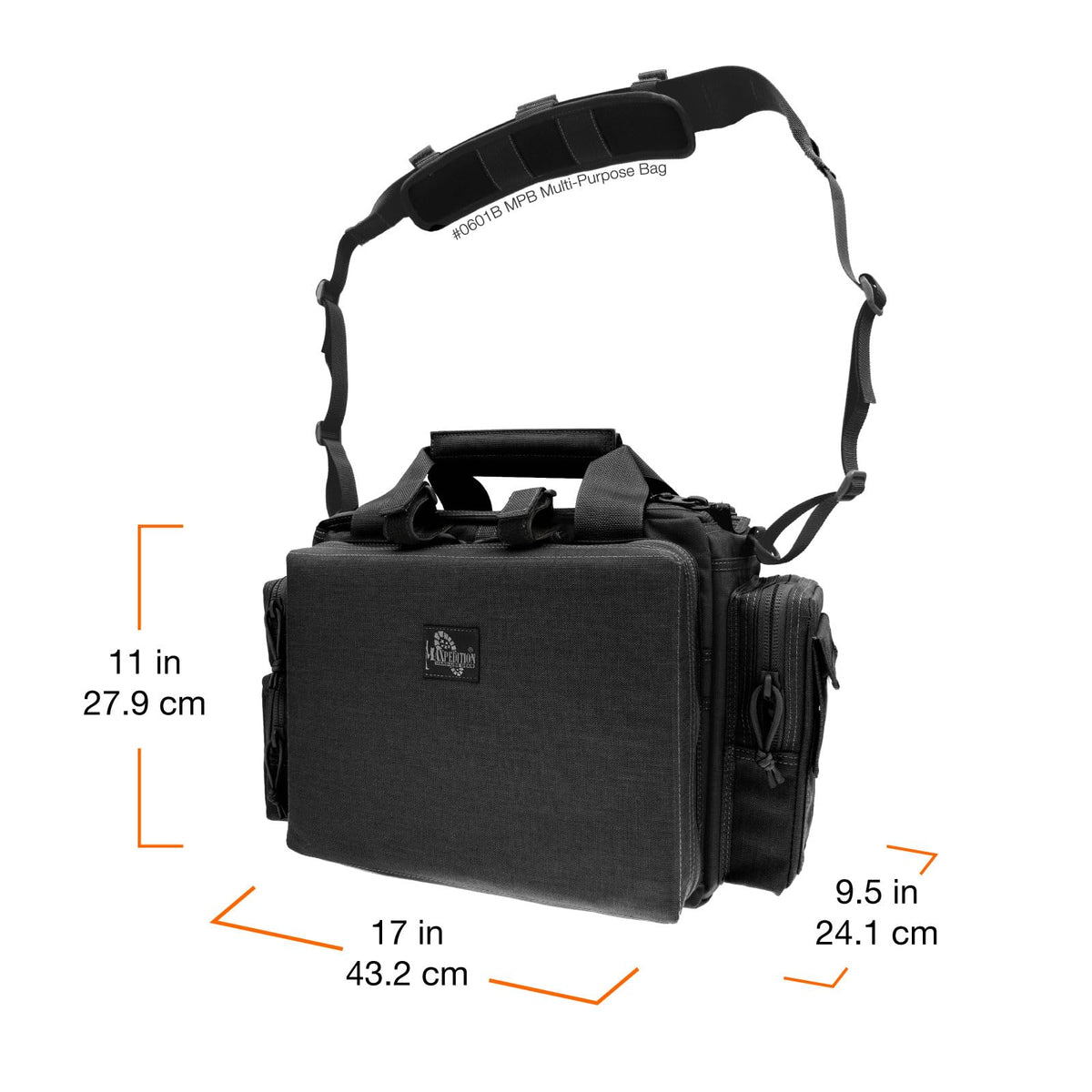 Maxpedition Mpb Multi-Purpose Bag (Black) 17"(L) x 9.5"(W) x 11"(H)
