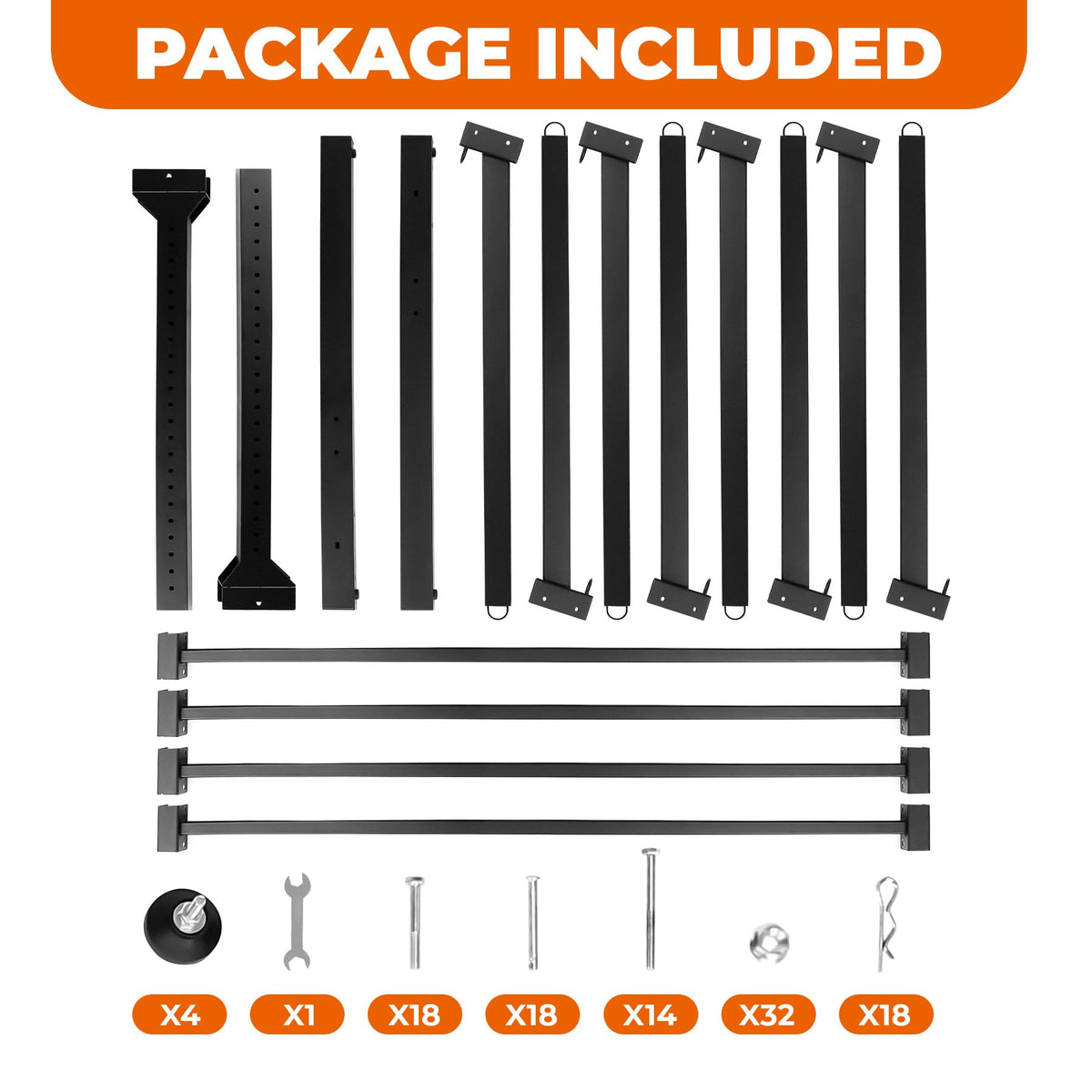 Wemily Freestanding Kayak Storage Rack – Vertical 4-Tier Organizer for Kayaks, Canoes & Paddleboards, Heavy-Duty Indoor/Outdoor Stand with Protective Foam Padding