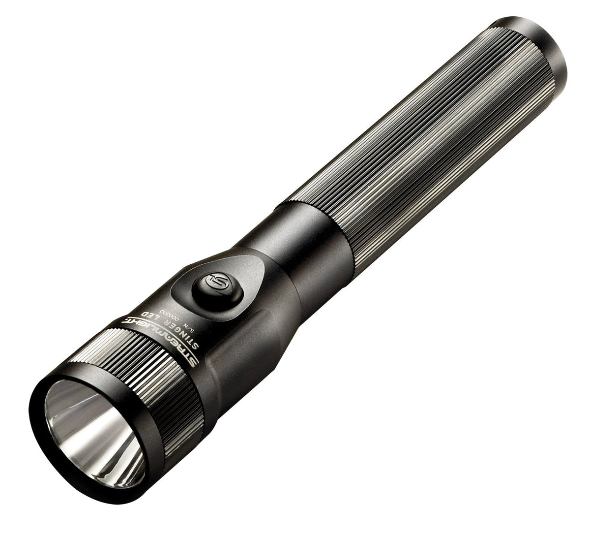 Streamlight 75712 Stinger 425-Lumen LED Bright Rechargeable Handheld Flashlight with 12V DC Charger, Black