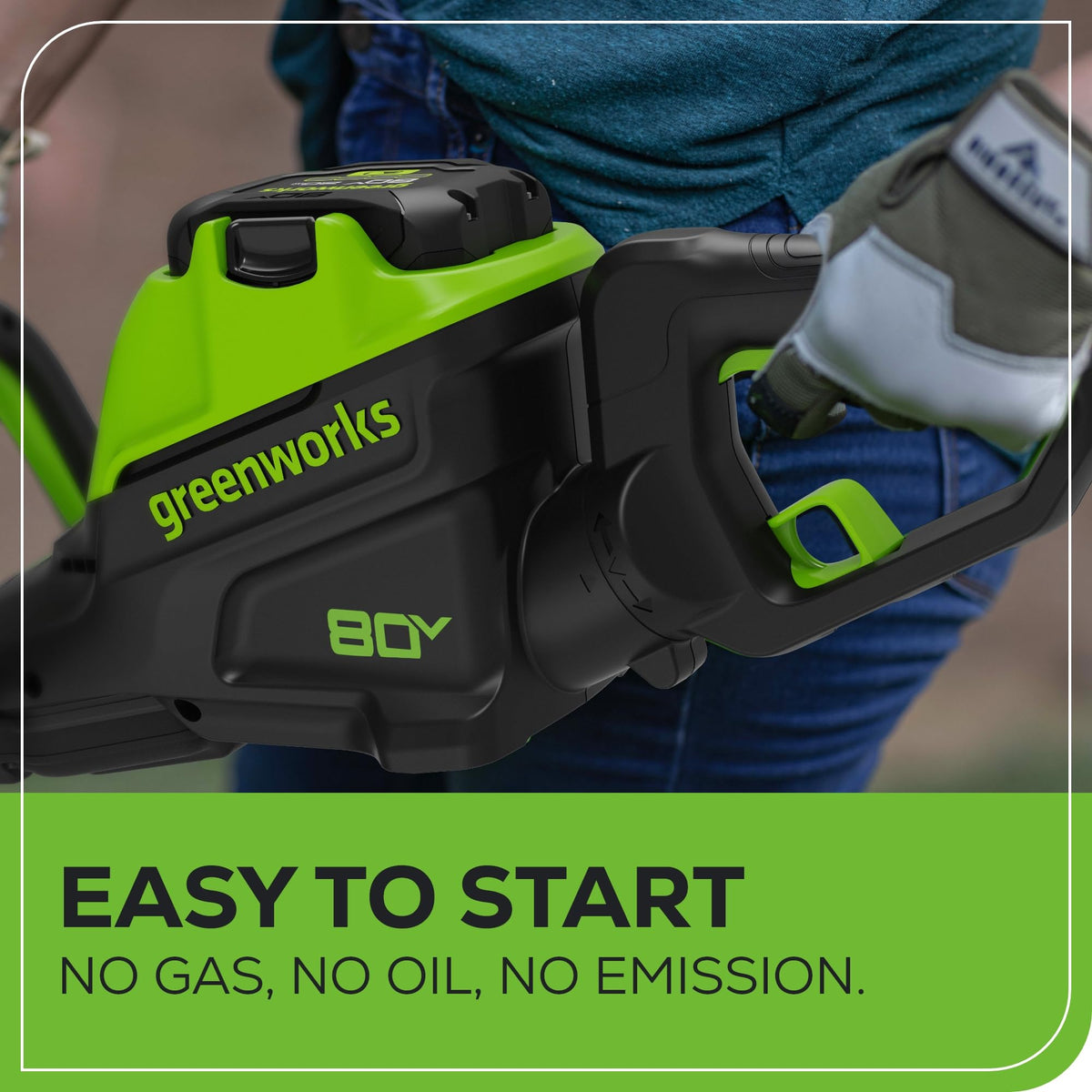 Greenworks 80V 26" Brushless Hedge Trimmer with 2.0Ah Battery and 2A Charger
