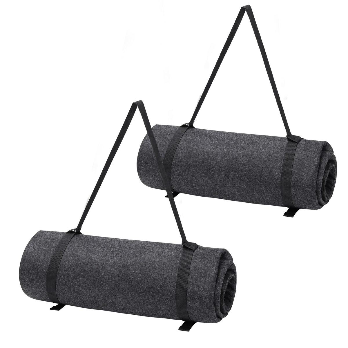 BREENHILL 2 Pack Camping Tent Carpet Mat, (7'4" x 8'4") Inside/Outside Tent Rug,Protective Waterproof Liner Keeps You Warm & Dry, Outdoor Camping Floor Rug Accessory,Trimmable Material
