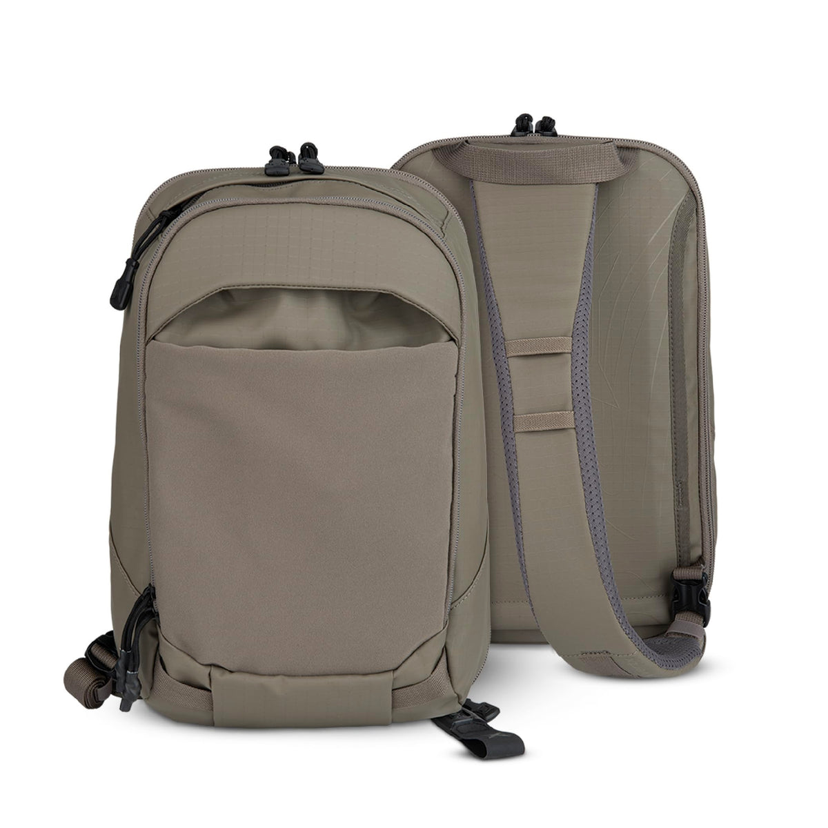 Vertx Urban Ghost Tactical Sling Bag (10L) – Durable Ripstop CCW Carry Pack with Rapid Access Tab, Lockable Zippers, Shock Cord - One Size