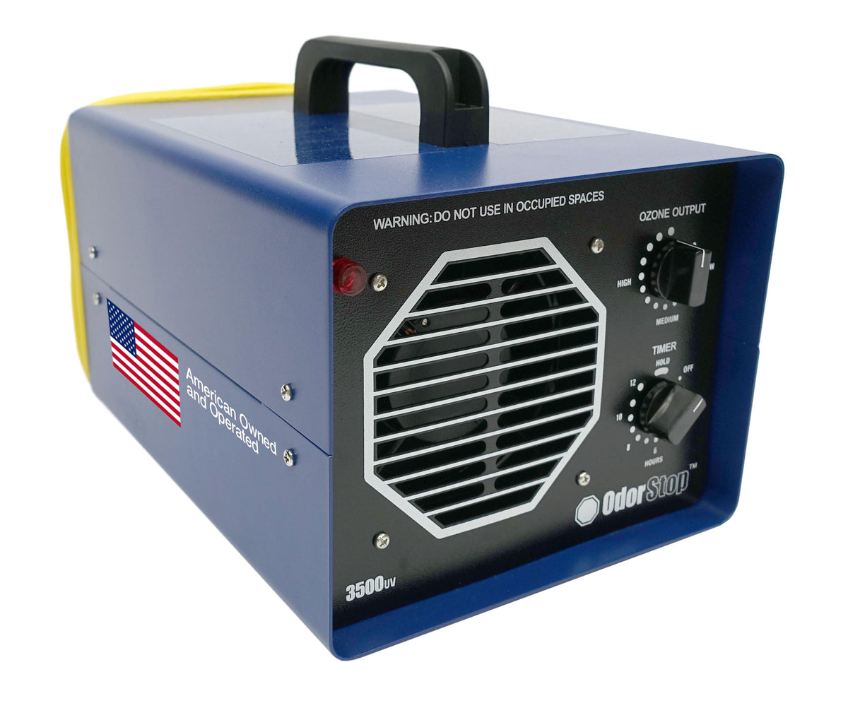 OdorStop OS3500UV Professional Grade Ozone Generator Ionizer for Areas of 3500 sq ft and above