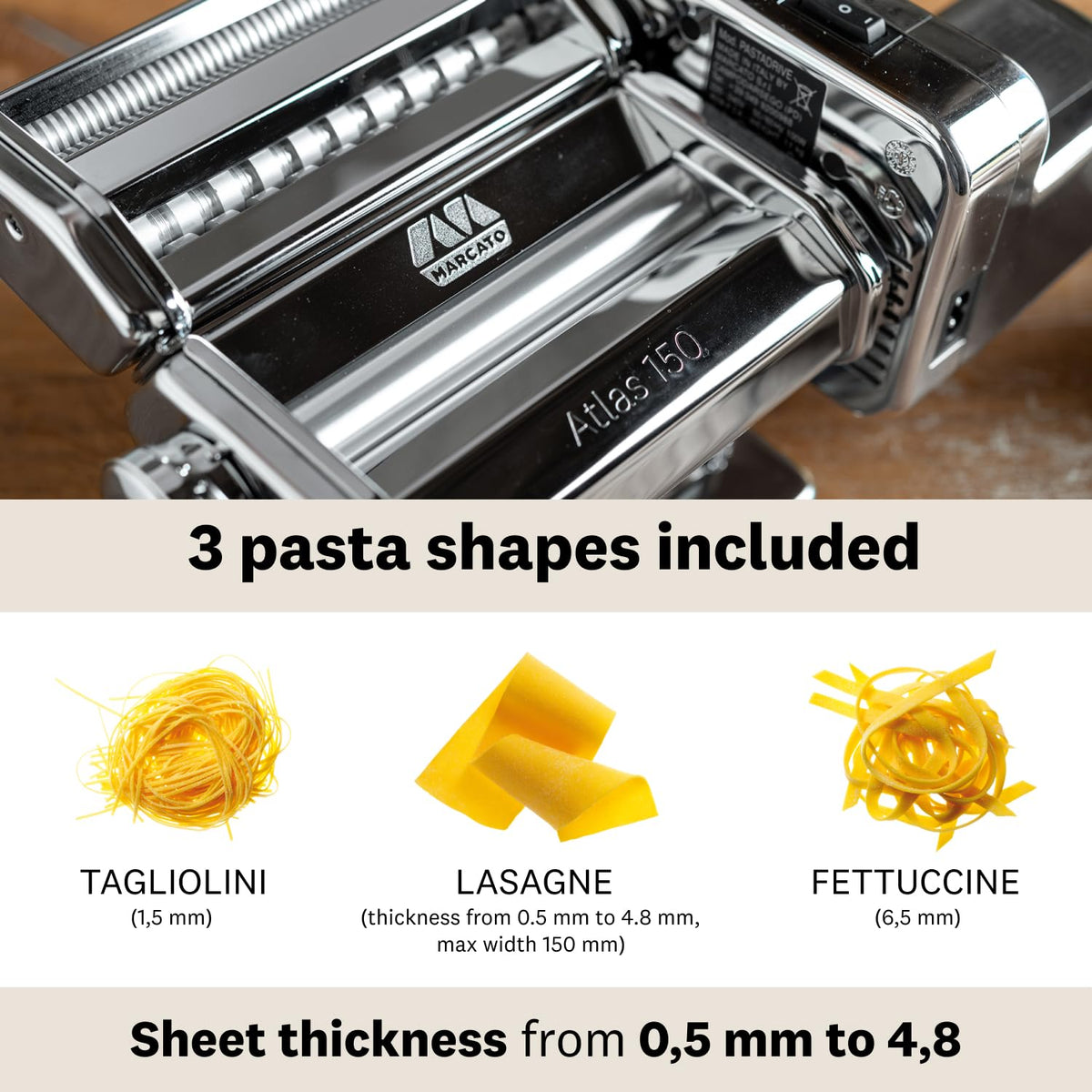 MARCATO Atlas Pasta Machine Electric Motor Attachment
