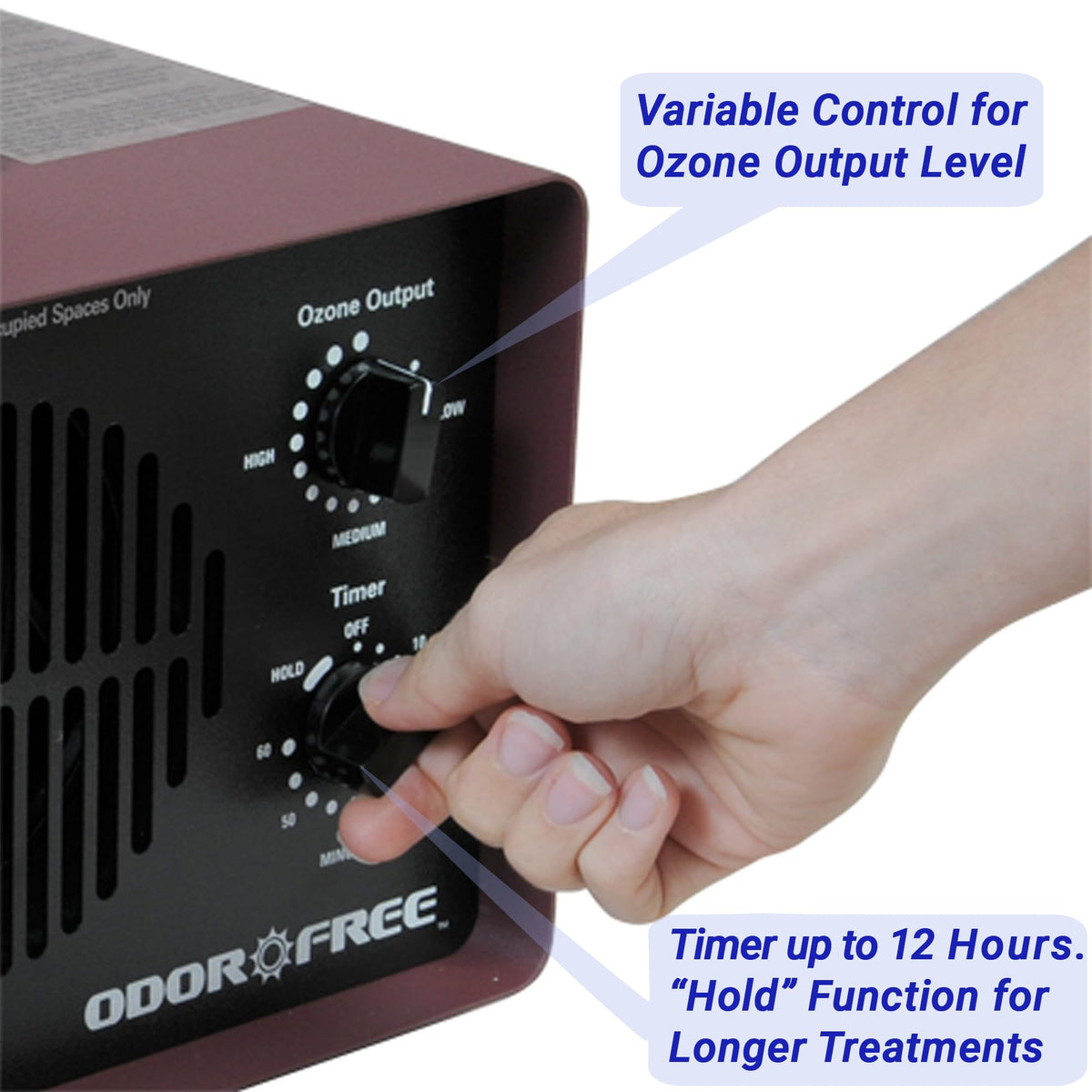 OdorFree Suite 1500 Ozone Machine Odor Removal for Eliminating Smells from Small Apartments, Hotels, Vehicles and Boats - Ozone Generator