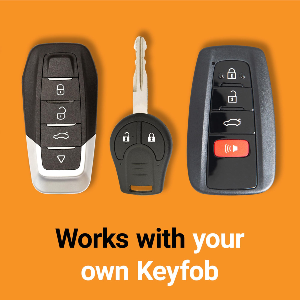 Start-X Remote Starter Kit for Ford Fusion (2014, 2015, 2016, 2017, 2018, 2019, 2020, 2021) | Push-to-Start & Key Ignition | Plug & Play | Press Lock-Unlock-Lock to Remote Start | No Wire Splicing