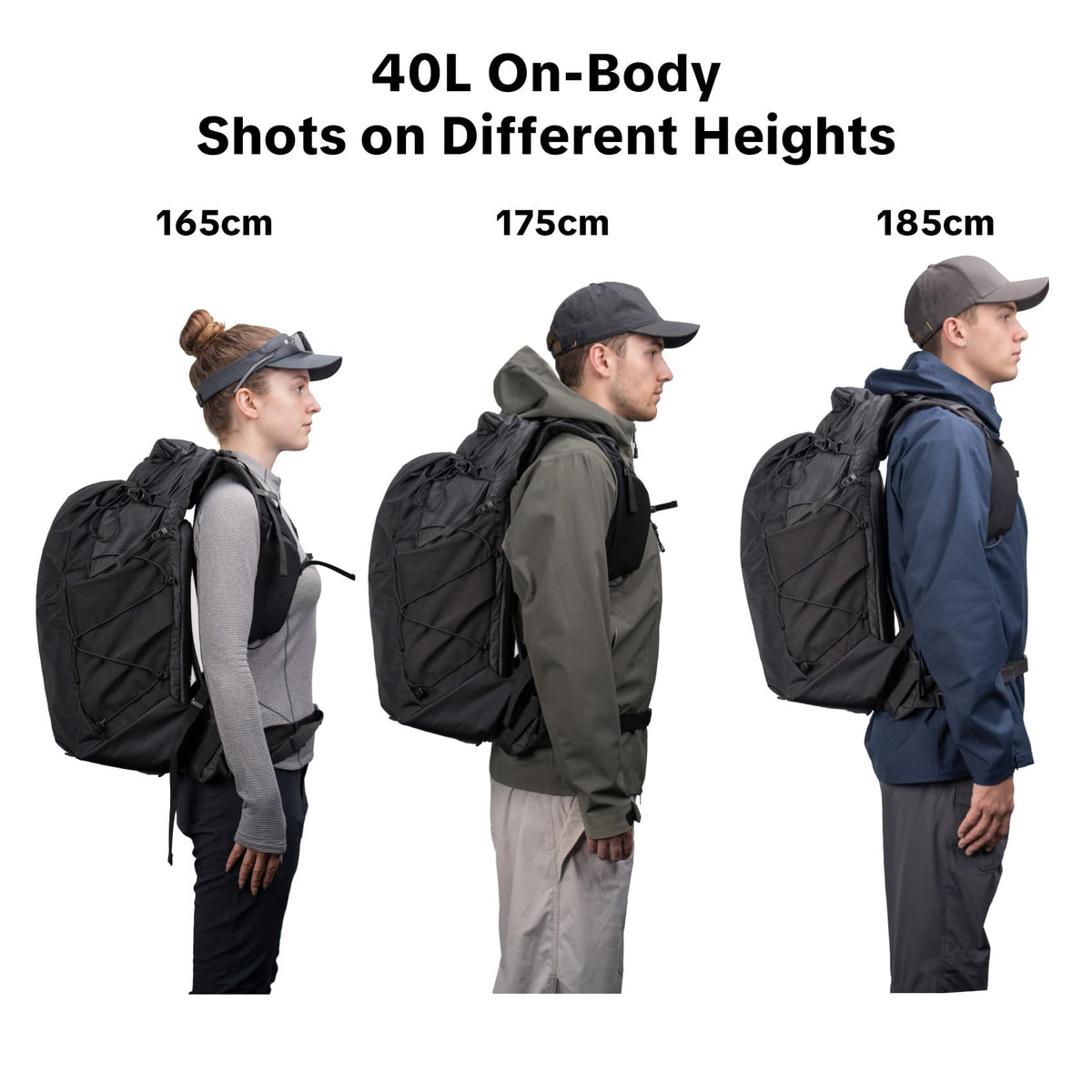 PGYTECH OnePro Ultralight Camera Backpack, Expandable Camera Bag 40L for Photographers, Outdoor Travel Bag with Dividers and 16" Laptop Sleeve, Compatible with DSLR/Drones/Mirrorless (Space Black)