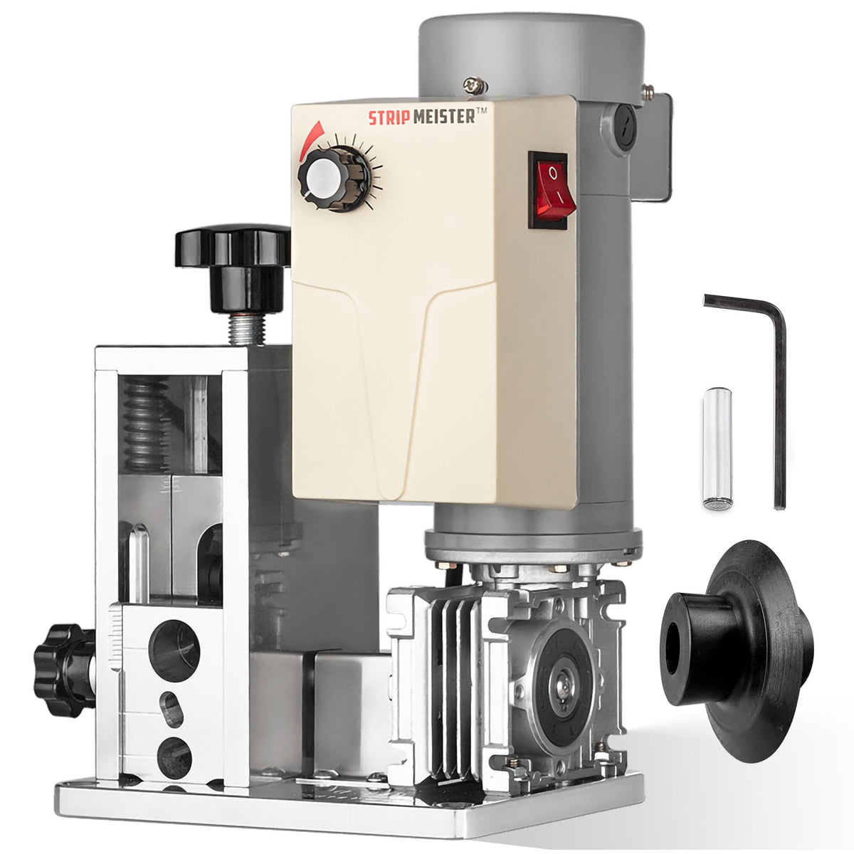 StripMeister E350x Wire Stripping Machine, Automatic Wire Stripper up to 500mcm: Complete Wire Stripping Solution with StripMeister E350x Blade Replacement