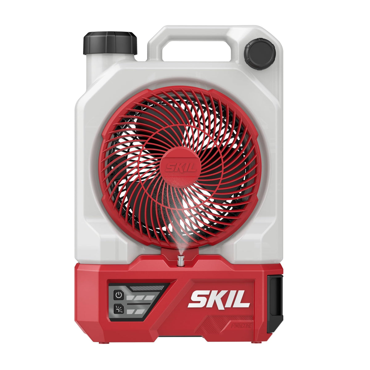 SKIL PWR CORE 20 20V 7-Inch Misting Fan Kit, Includes 2.0Ah USB-C Battery and 20W Charger- MF0700D-12
