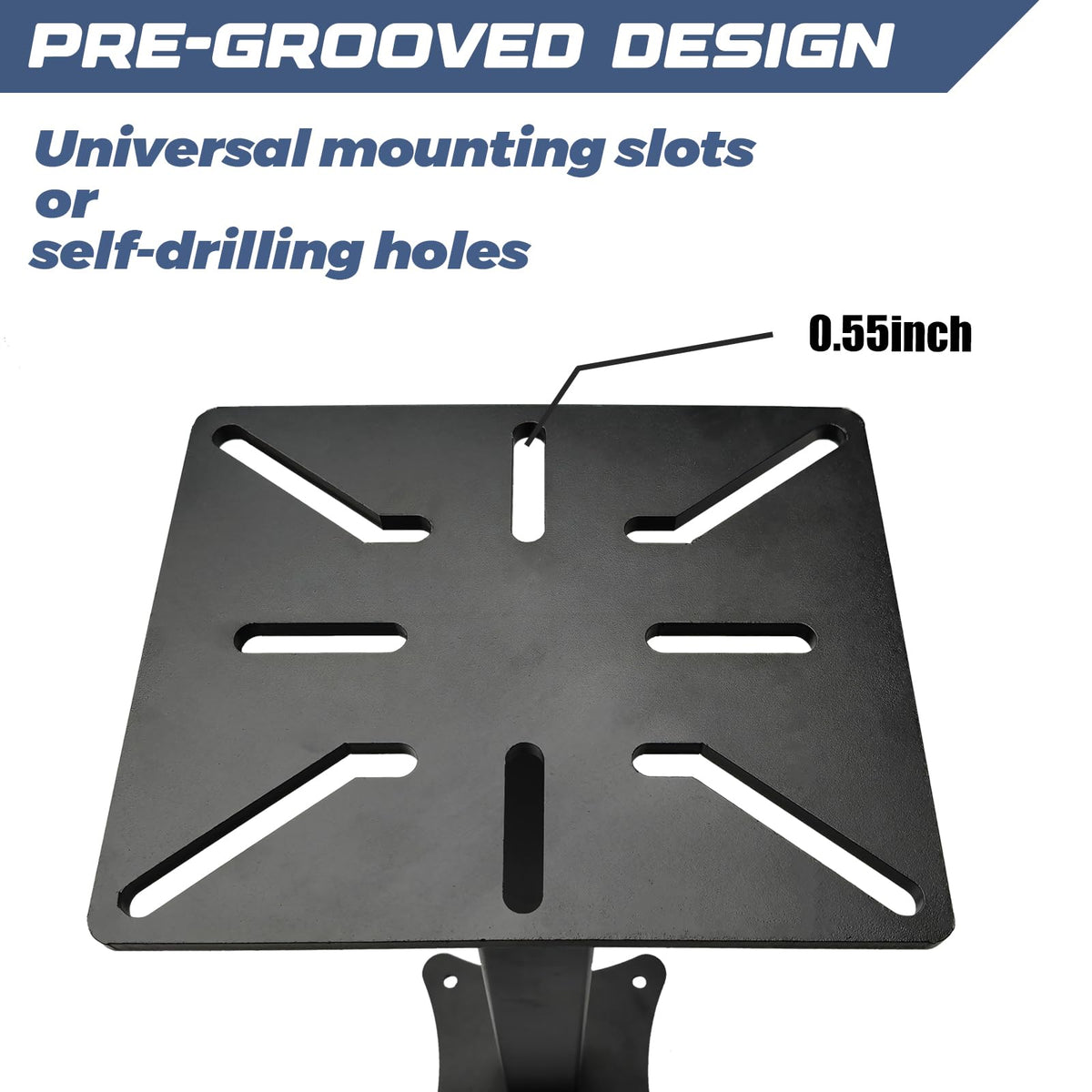 ICITYWALL Heavy Duty Bench Grinder Stand Mount Vise and Grinder, Grinder Stand Suitable for Grinders, Vises, Drill Press, etc