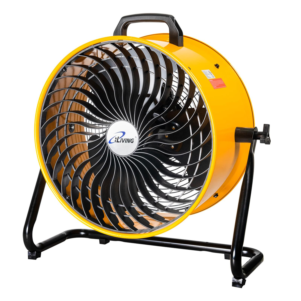 iLiving 18 in. Low Noise Turbo Fan 4019 CFM 3-Speed Portable Air Circulator for Shop, Office, Greenhouse, Home and Warehouse